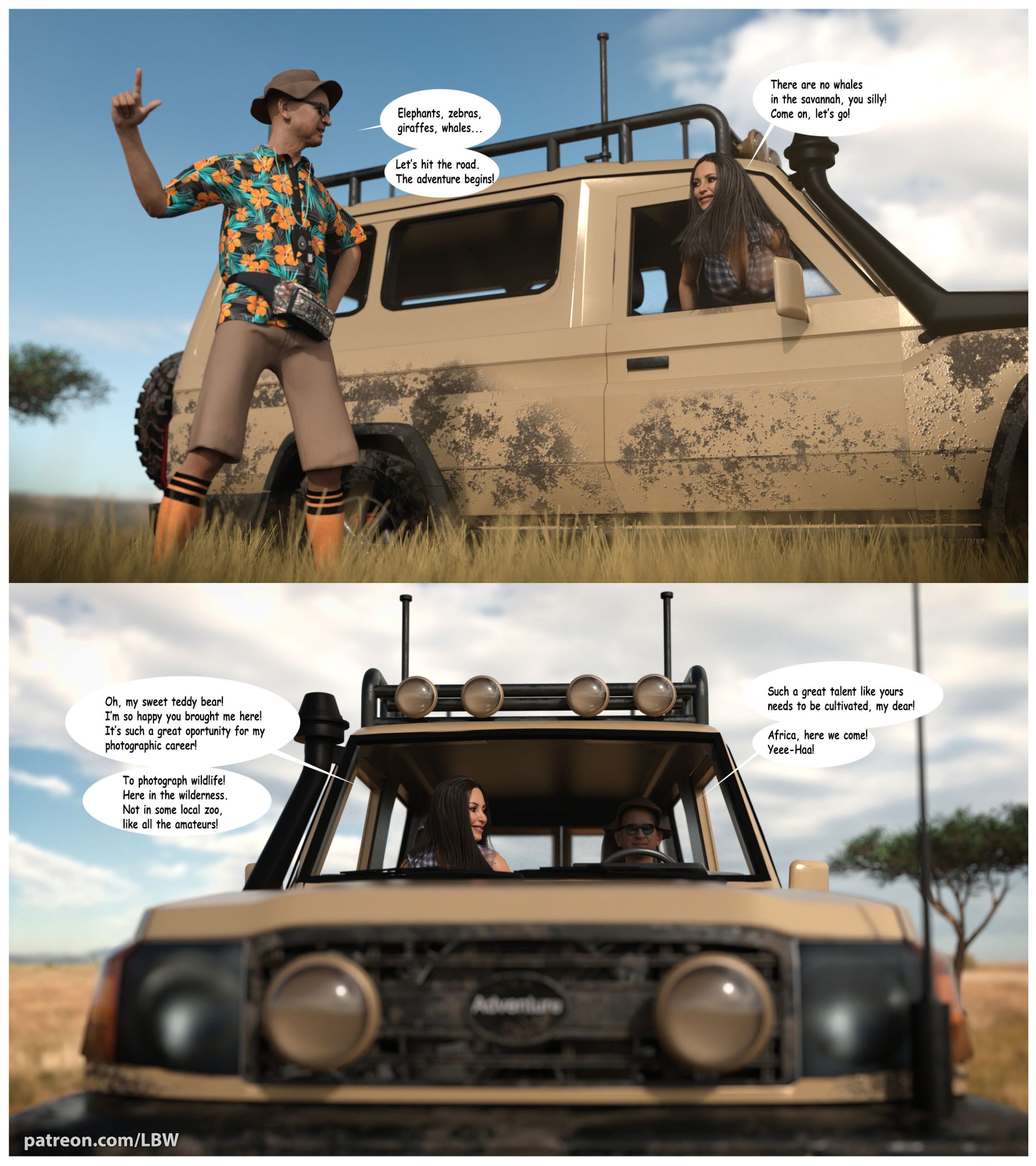 The Safari Adventure - Chapter 1