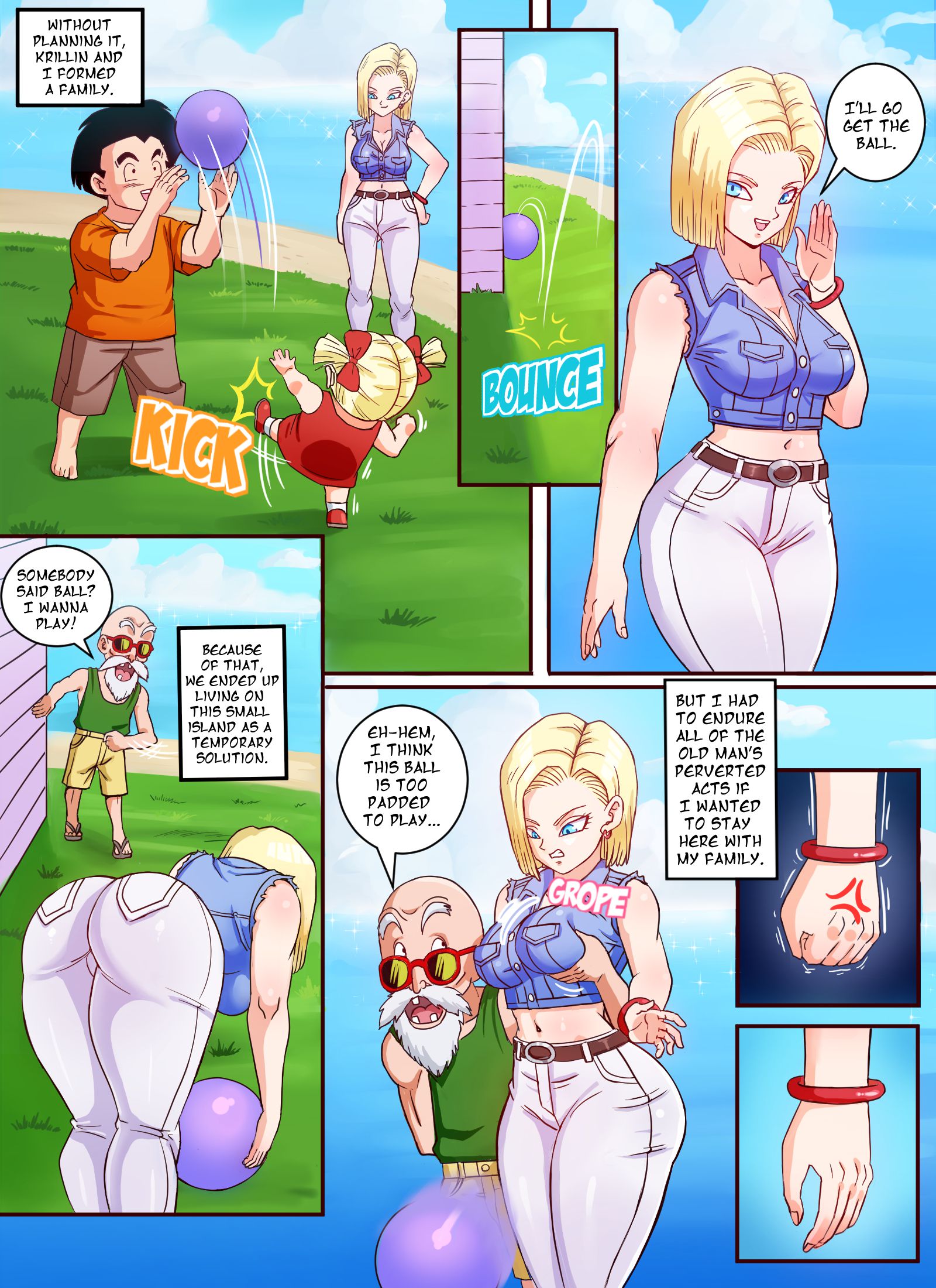 Android 18 And Master Roshi - Chapter 1