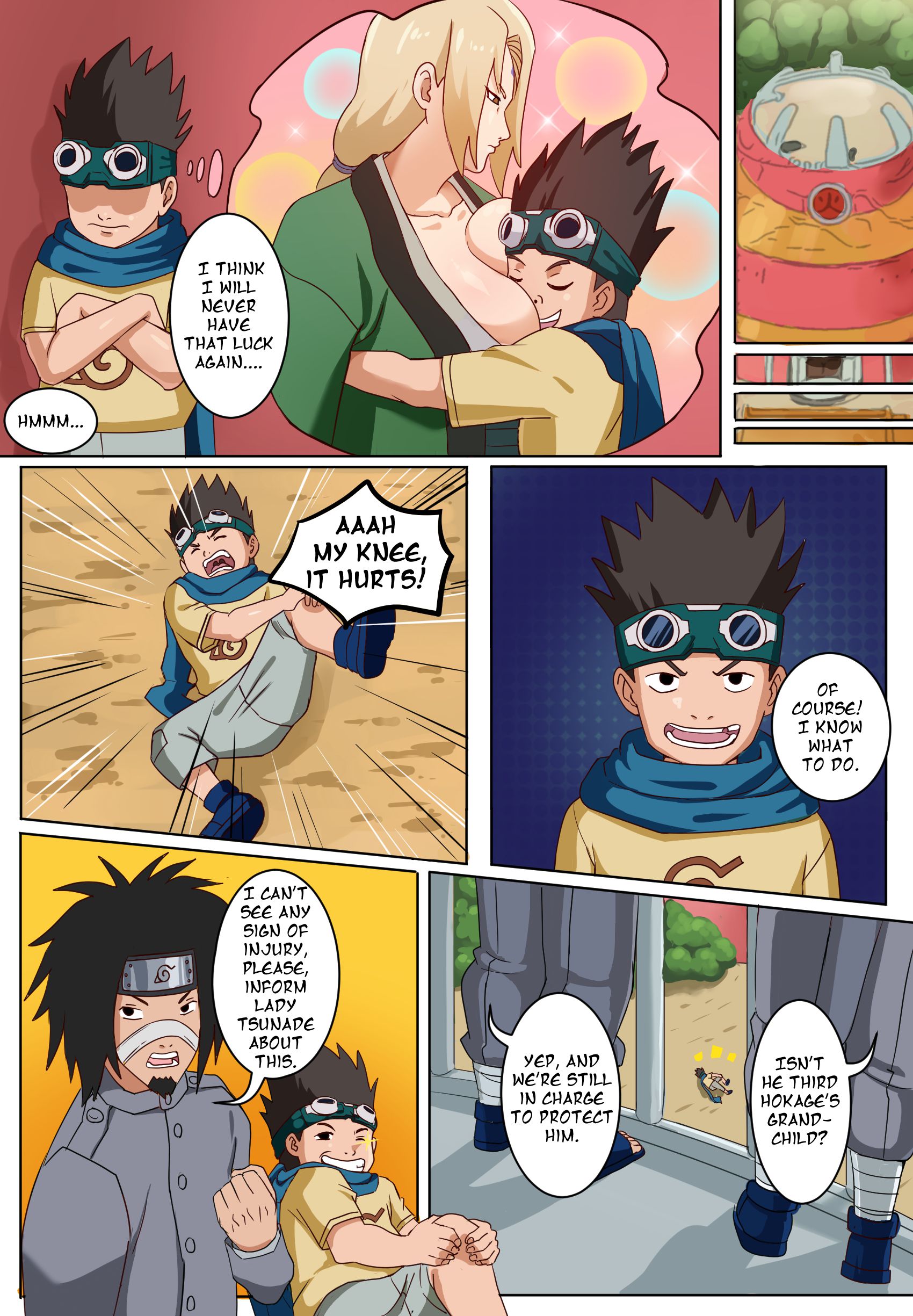 Tsunade And Konohamaru - Chapter 1