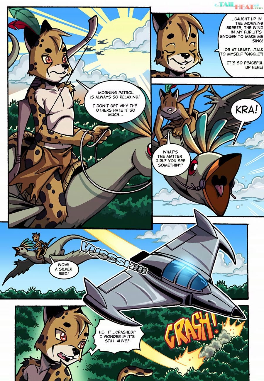 Space Man -vs- Savage Boy - Chapter 1