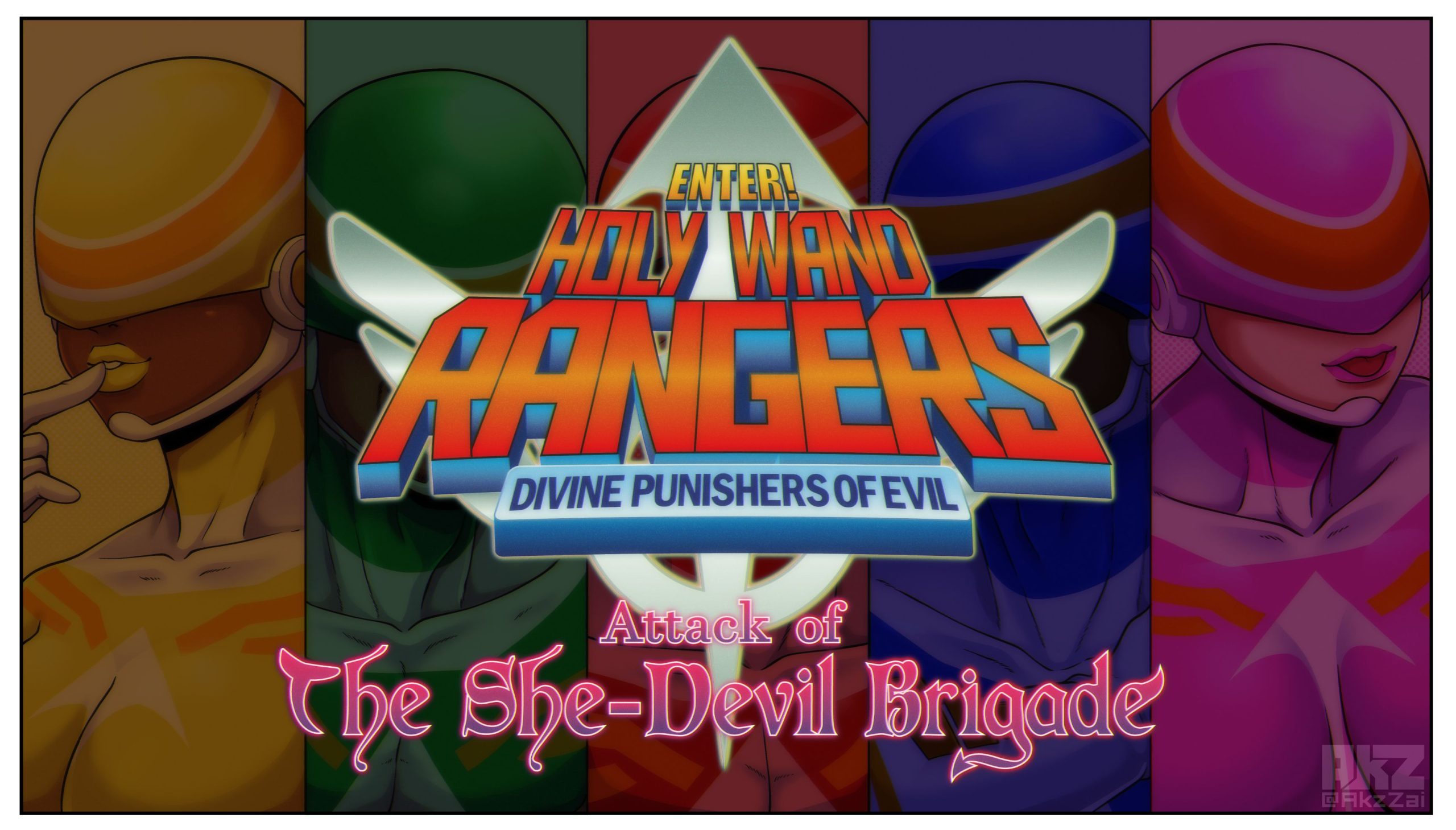 Enter! Holy Wand Rangers - Chapter 1