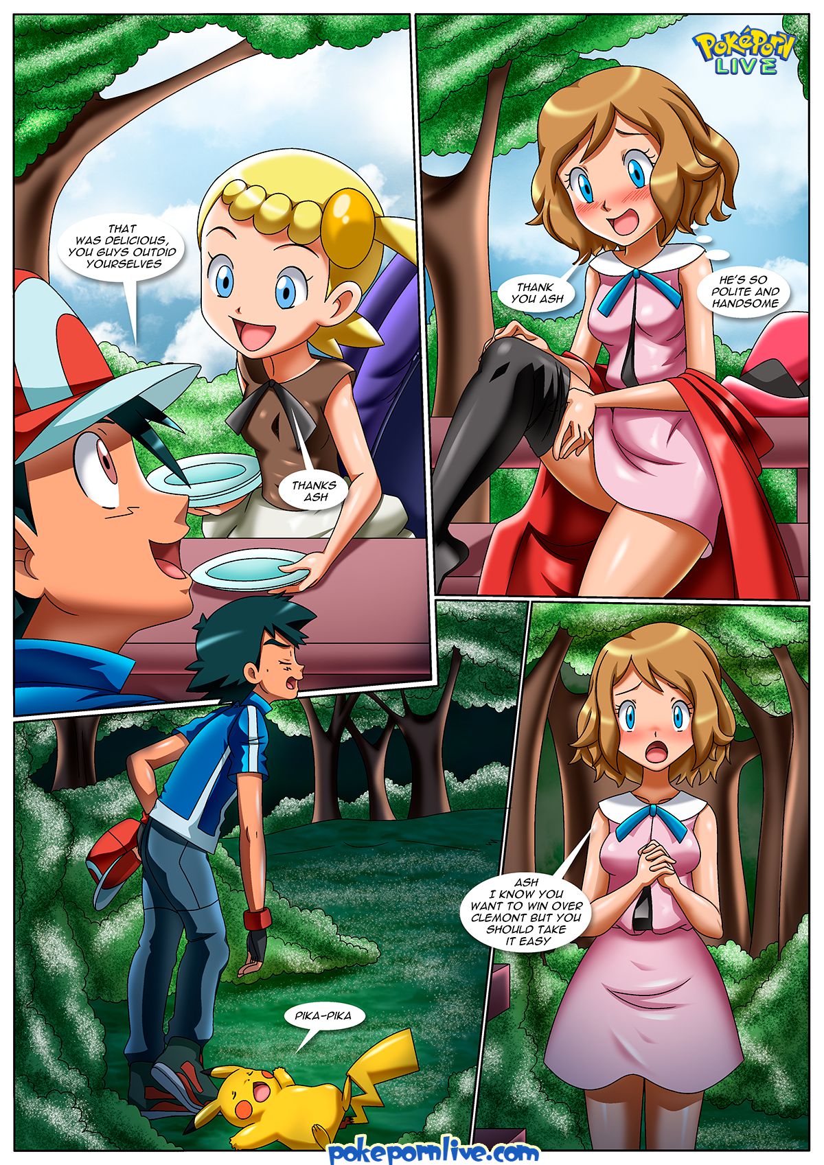 Kalos Threesome - Chapter 1