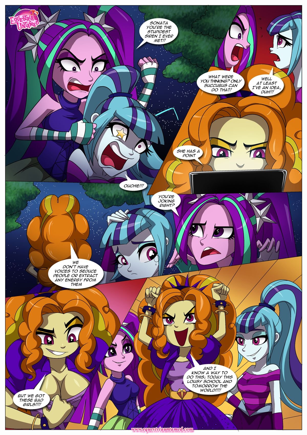 The Dazzlings Revenge - Chapter 1