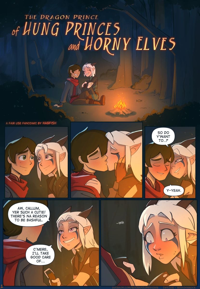 Of Hung Princes and Horny Elves - Chapter 1
