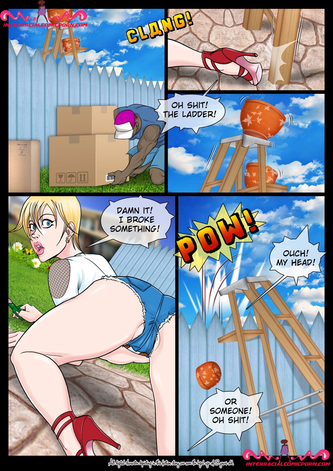 The New Neighbor (1-3) - Chapter 1