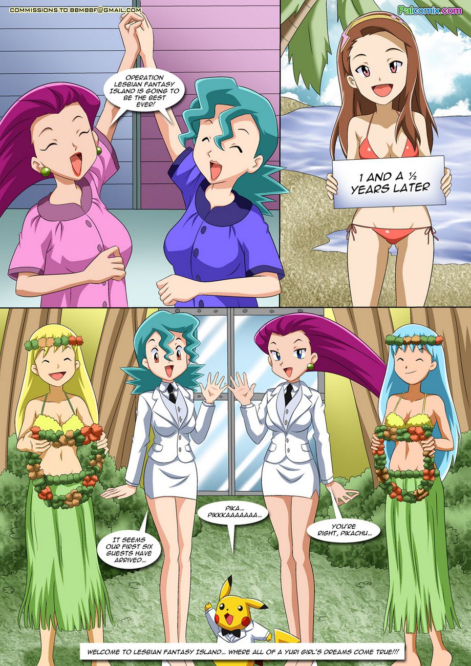 Lesbian Fantasy Island (1-3) - Chapter 1