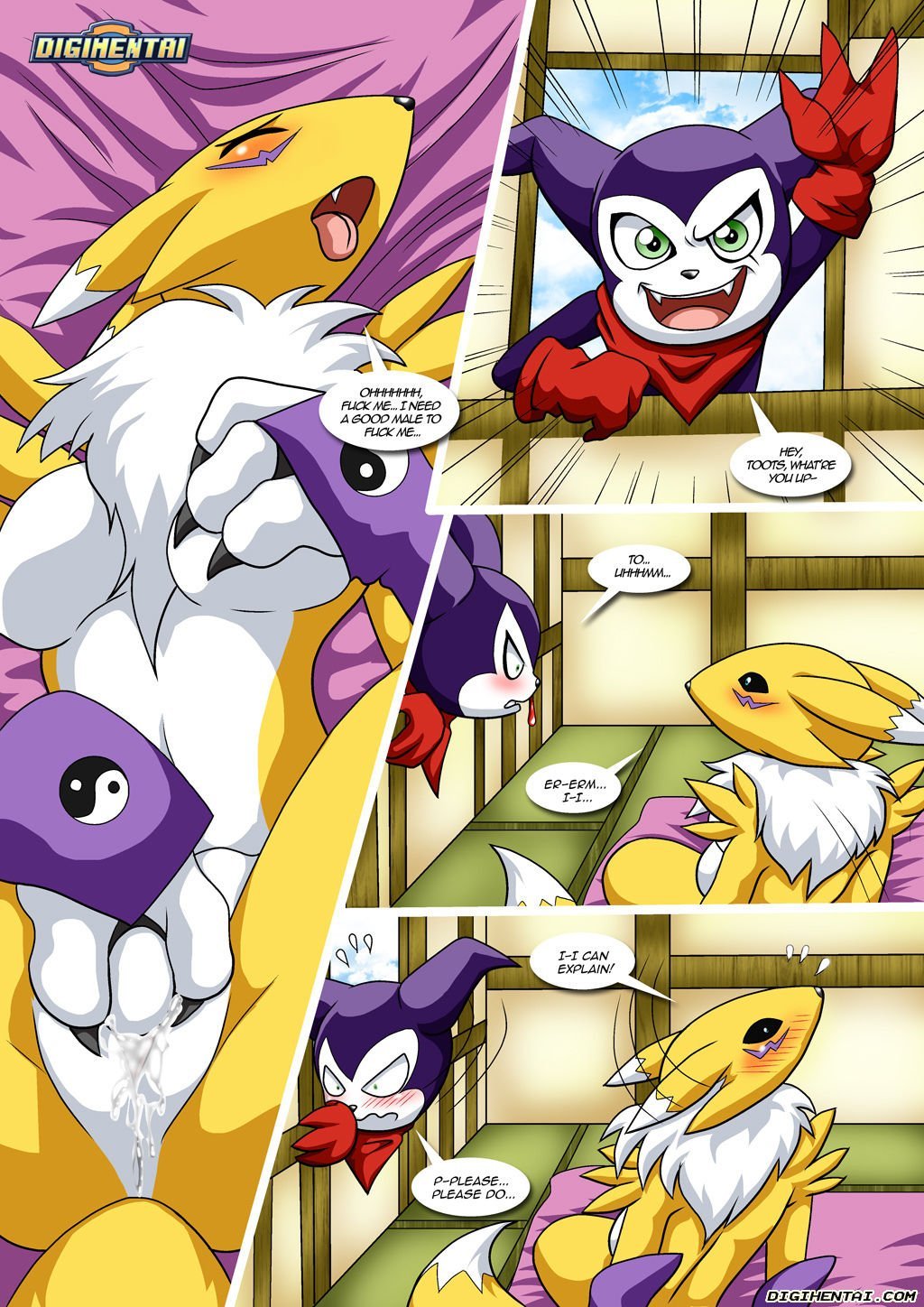 Renamon´s First Time - Chapter 1
