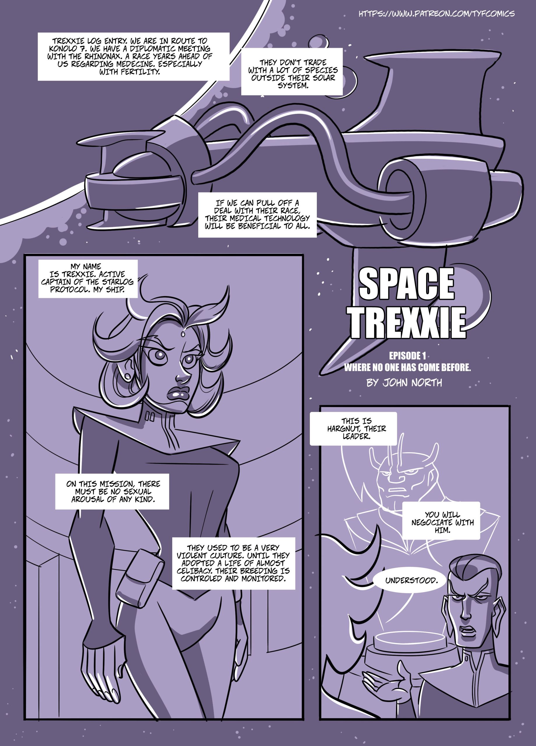 Space Trexxie - Chapter 1