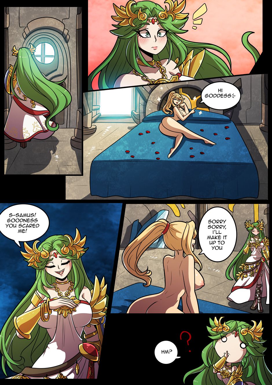 Samus and Palutena’s Bedroom Smash! - Chapter 1