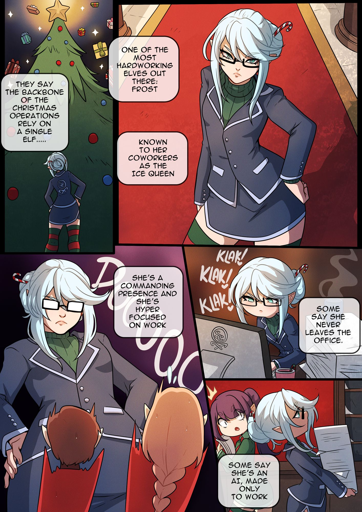 A Very Frosty Holiday - Chapter 1