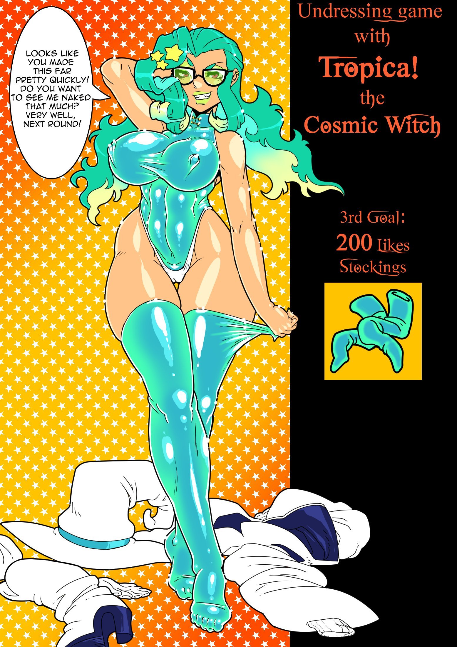 Undressing Game with Tropica the Cosmic Witch - Chapter 1