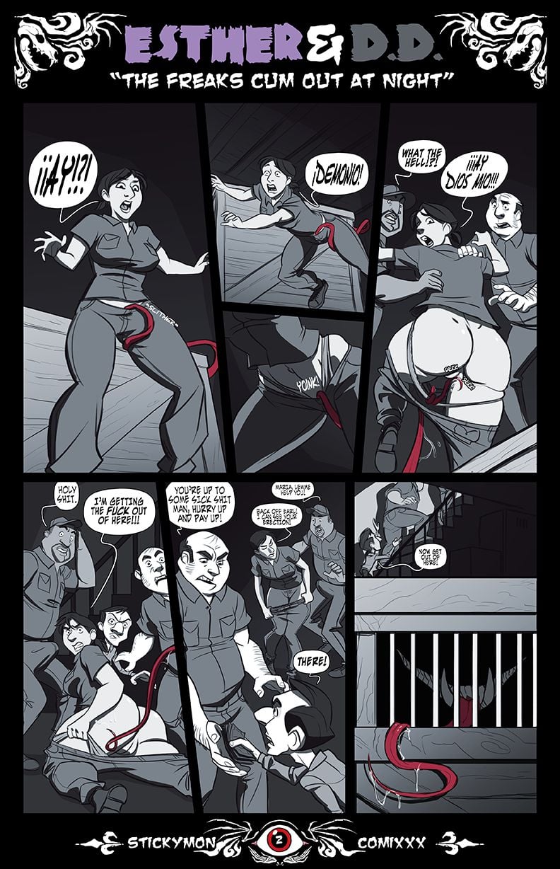 Esther & DD – The Freak Cum Out At Night - Chapter 1