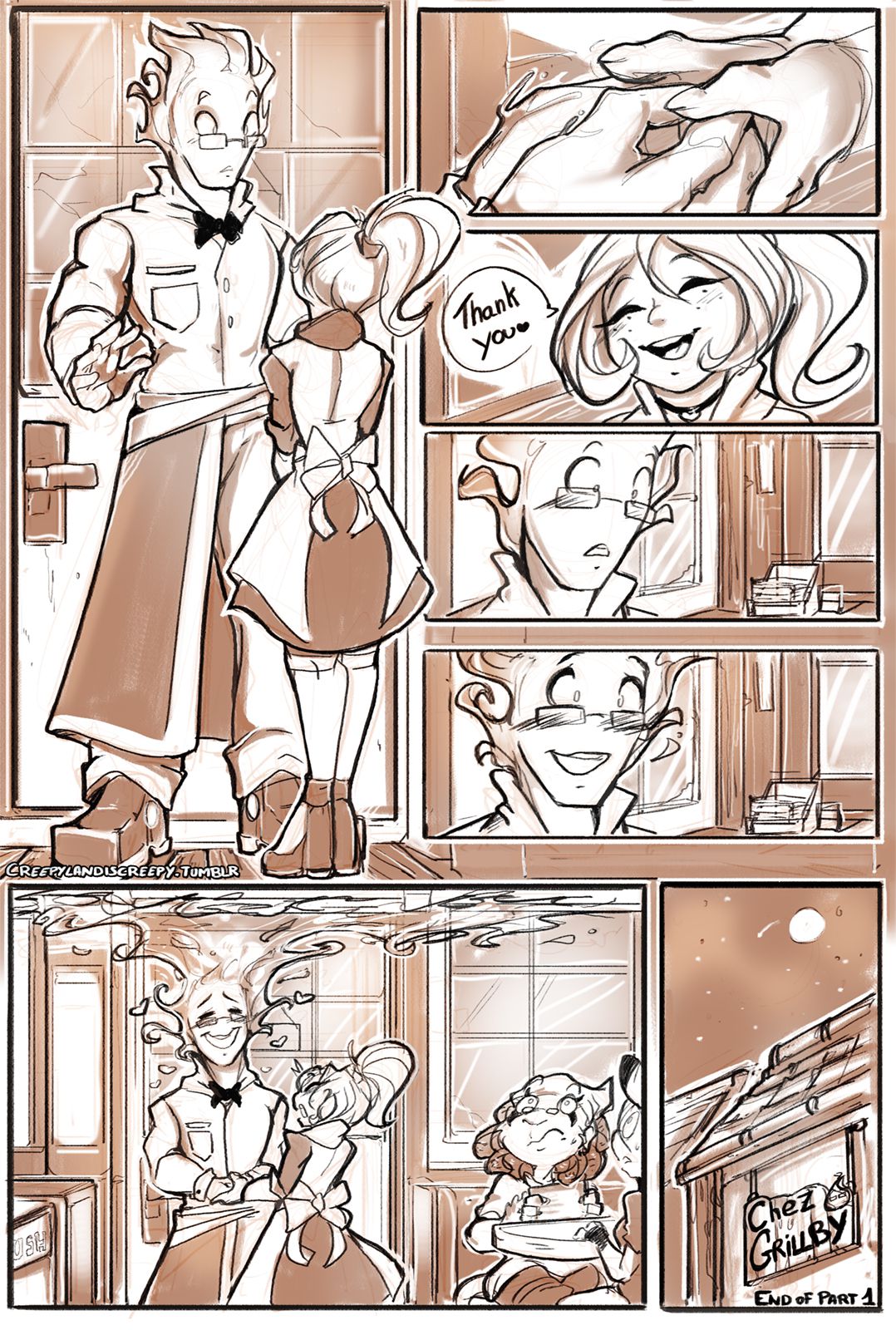 Chez Grillby - Chapter 1