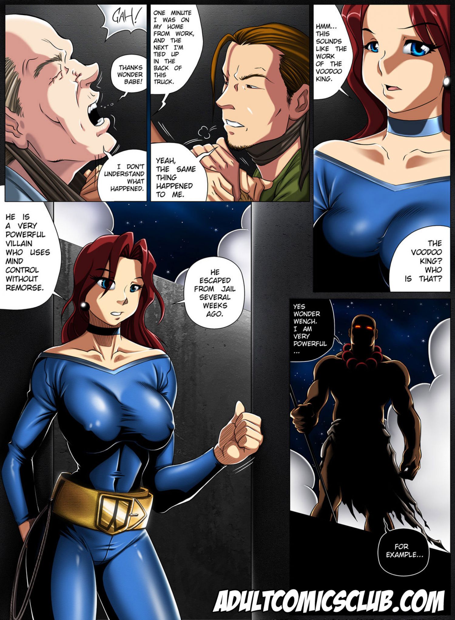 Wonderbabe VS VoodooKing 1 - Chapter 1