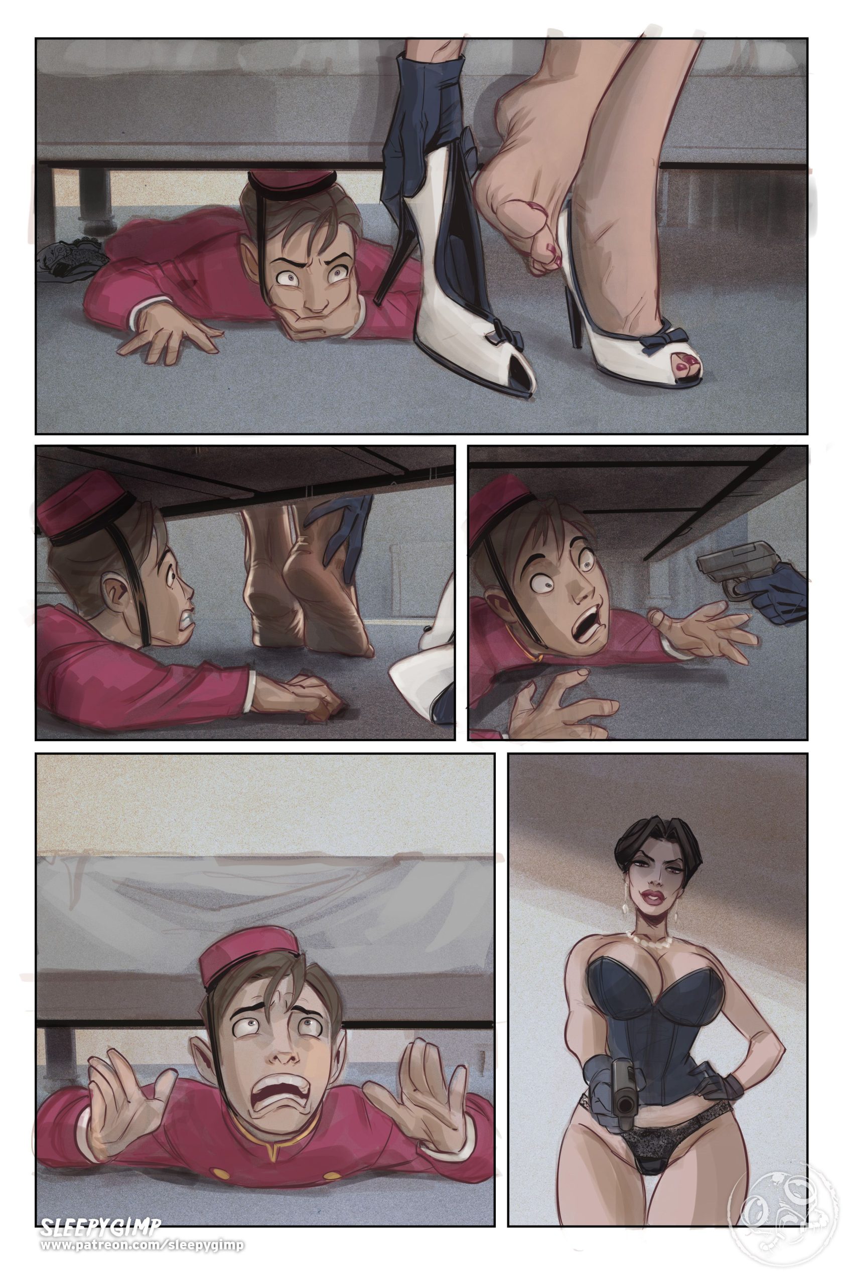 The Lady & The Bellhop (1-4) - Chapter 2