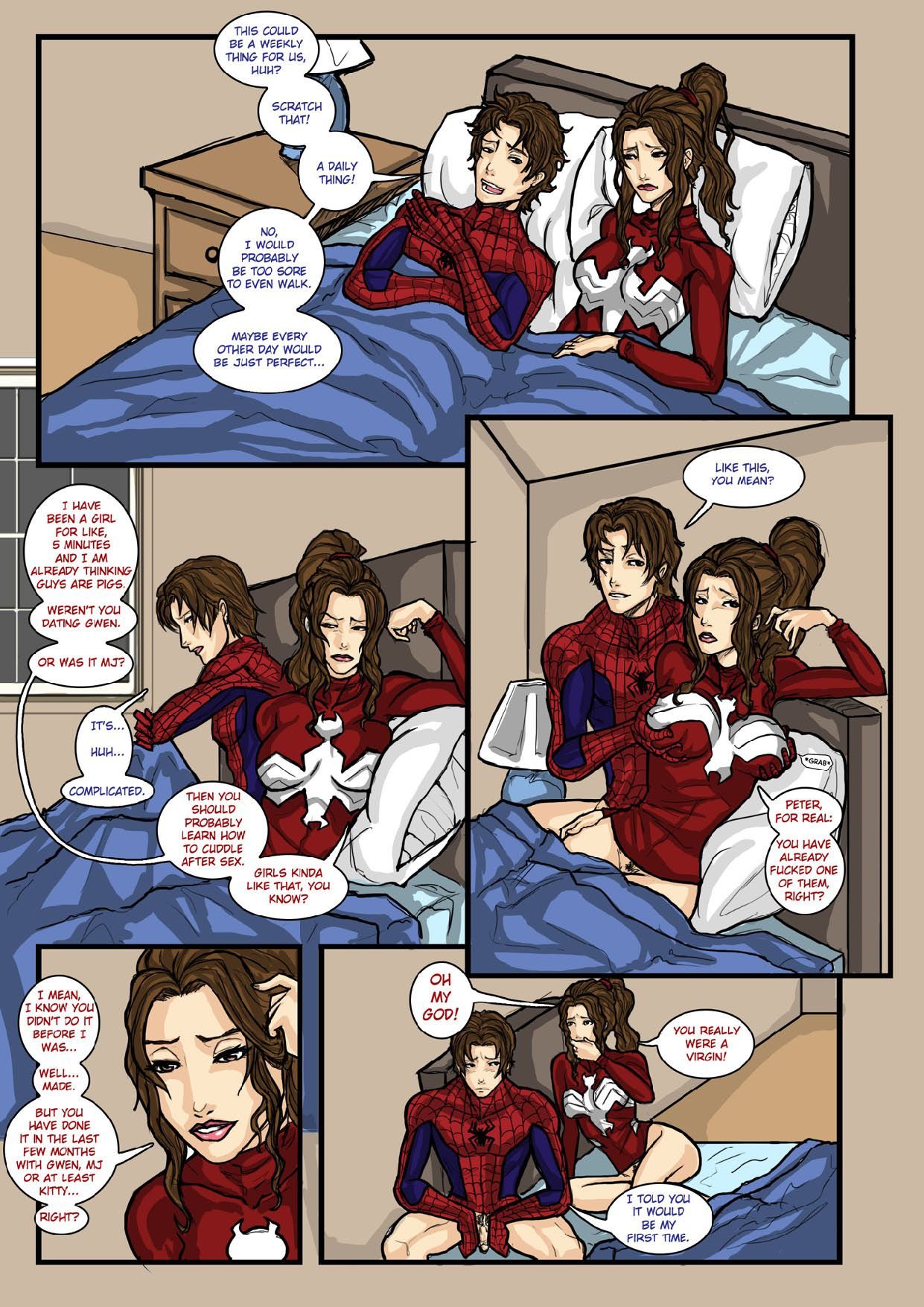 Spidercest - Chapter 4-6