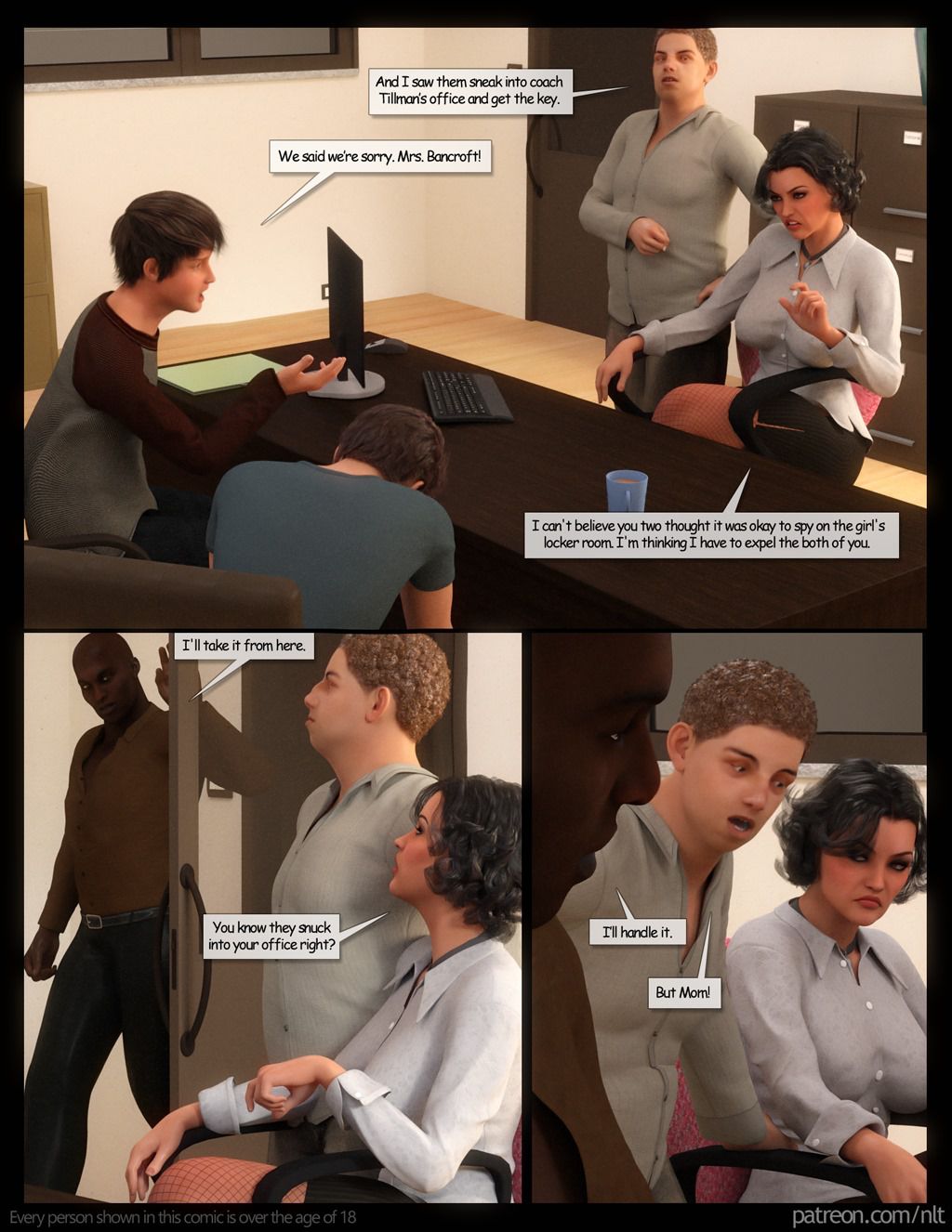 Mother’s Gangbang - Chapter 1
