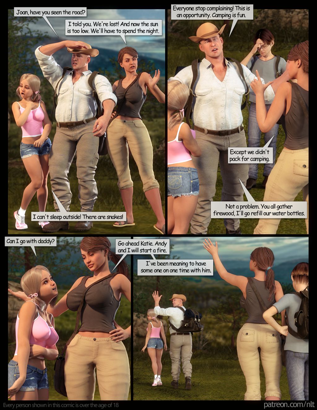 The Family Hike - Chapter 1