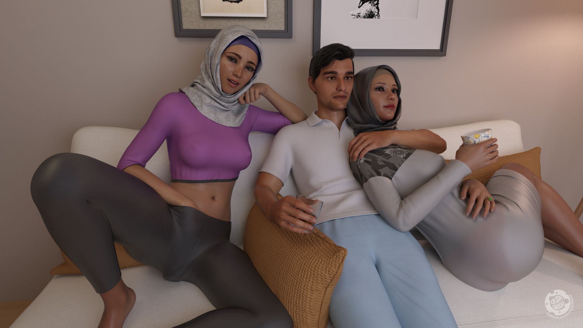 Night At The Living Room - Chapter 1