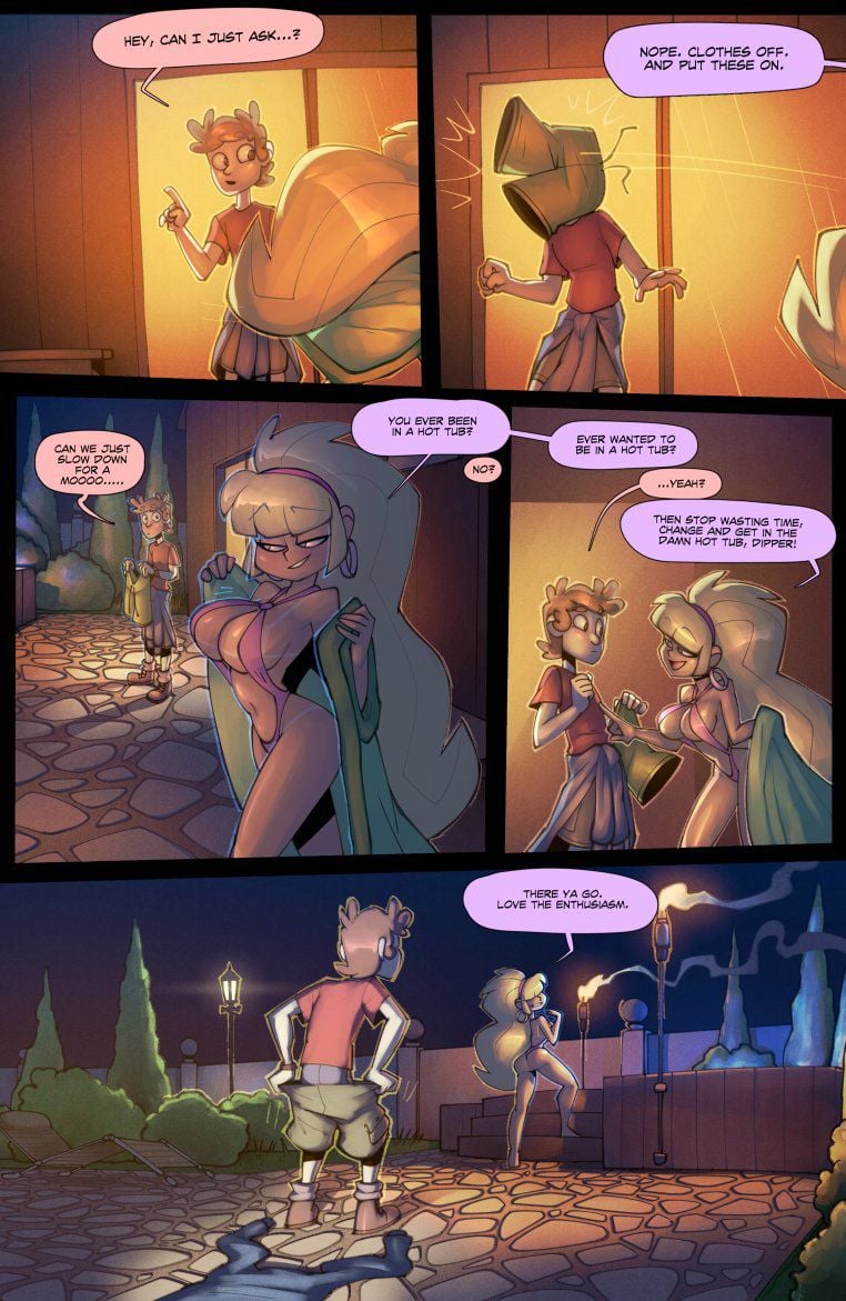 Hot Tub Hijinx - Chapter 1