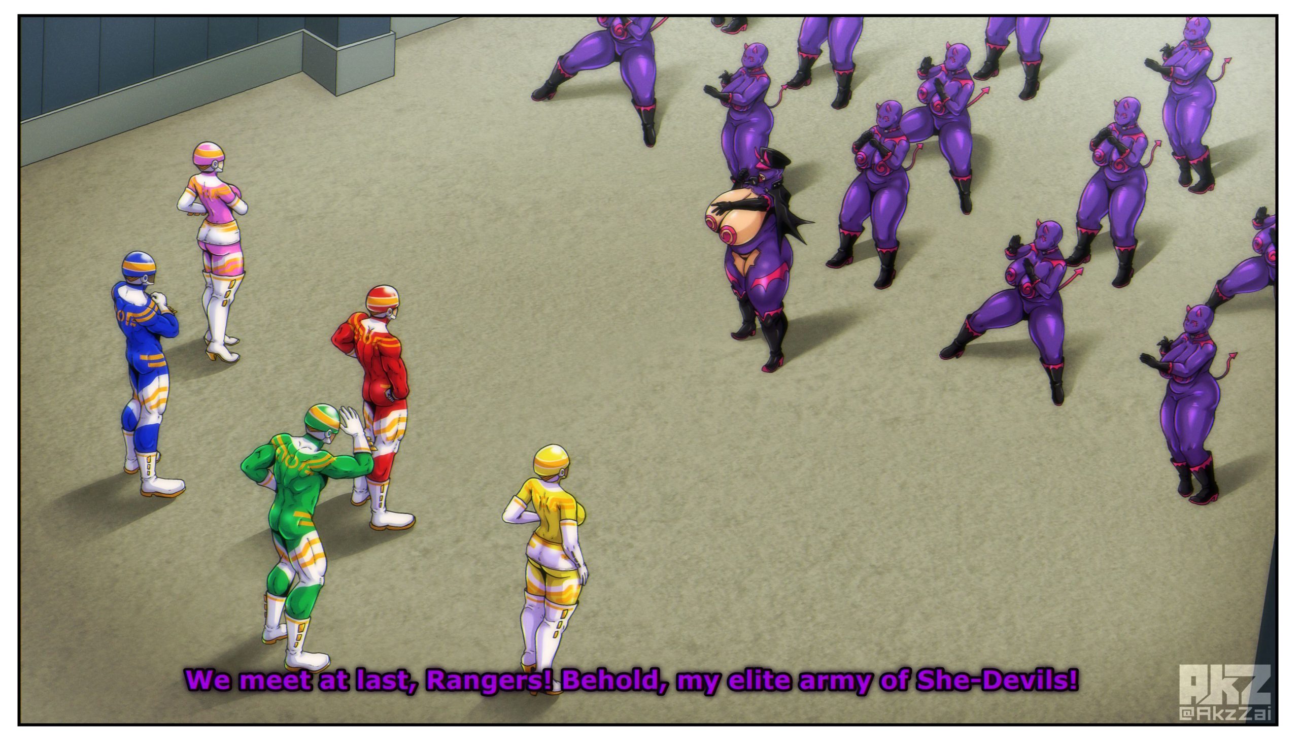 Enter! Holy Wand Rangers - Chapter 1