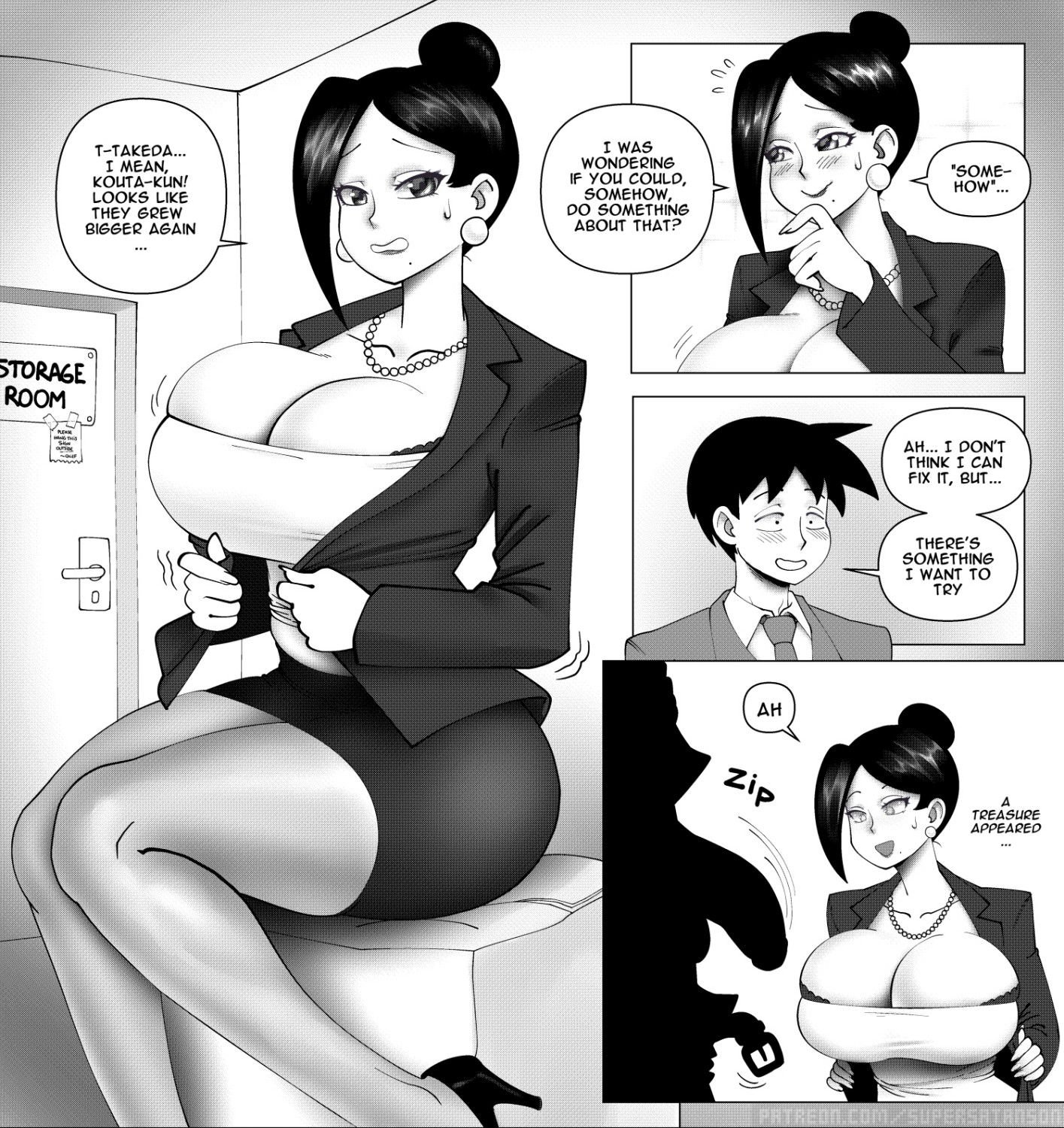 Business Suit Waifu Takizawa-san - Chapter 1