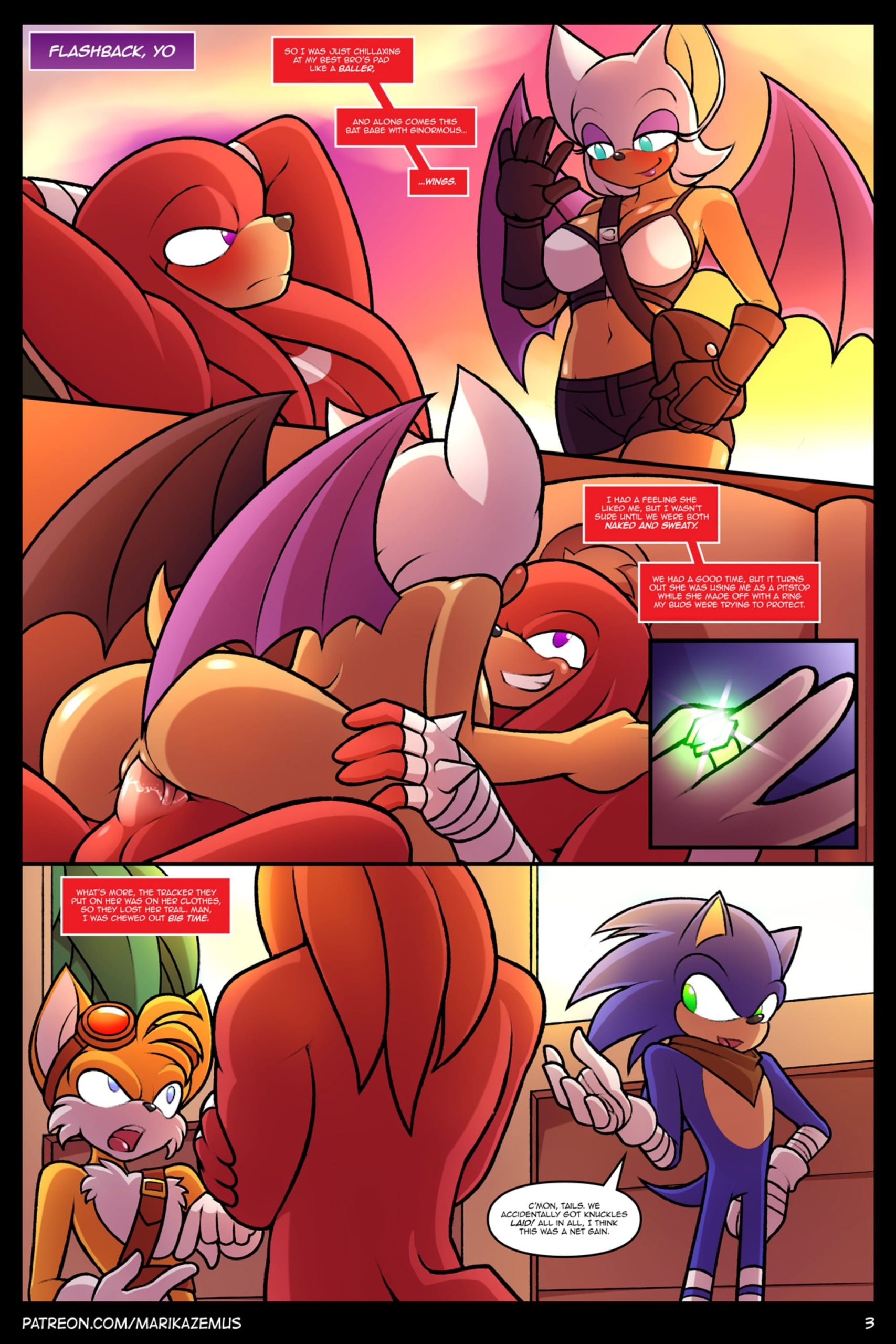 Sonic Boom: Echidna Nights - Chapter 1