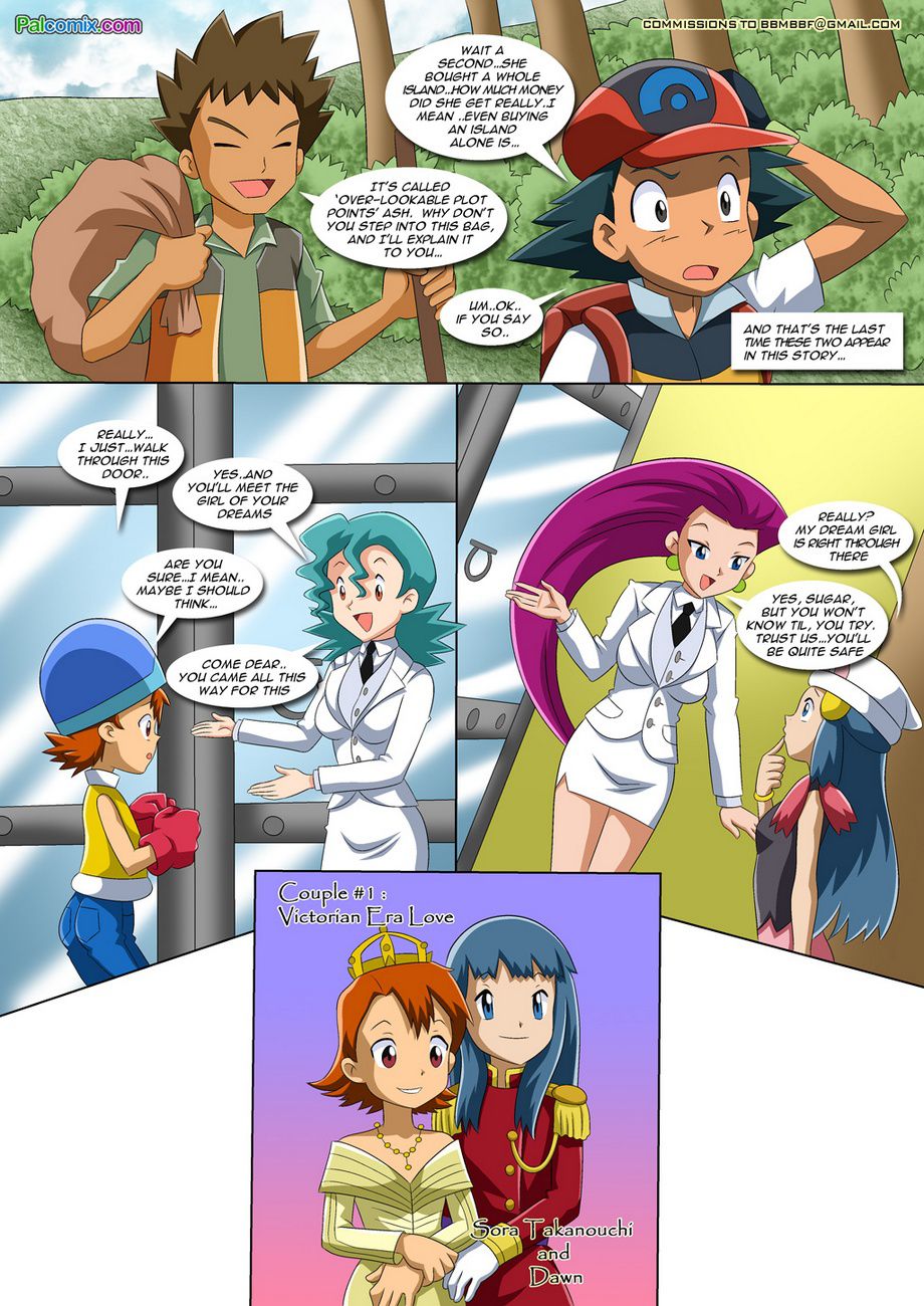 Lesbian Fantasy Island (1-3) - Chapter 1