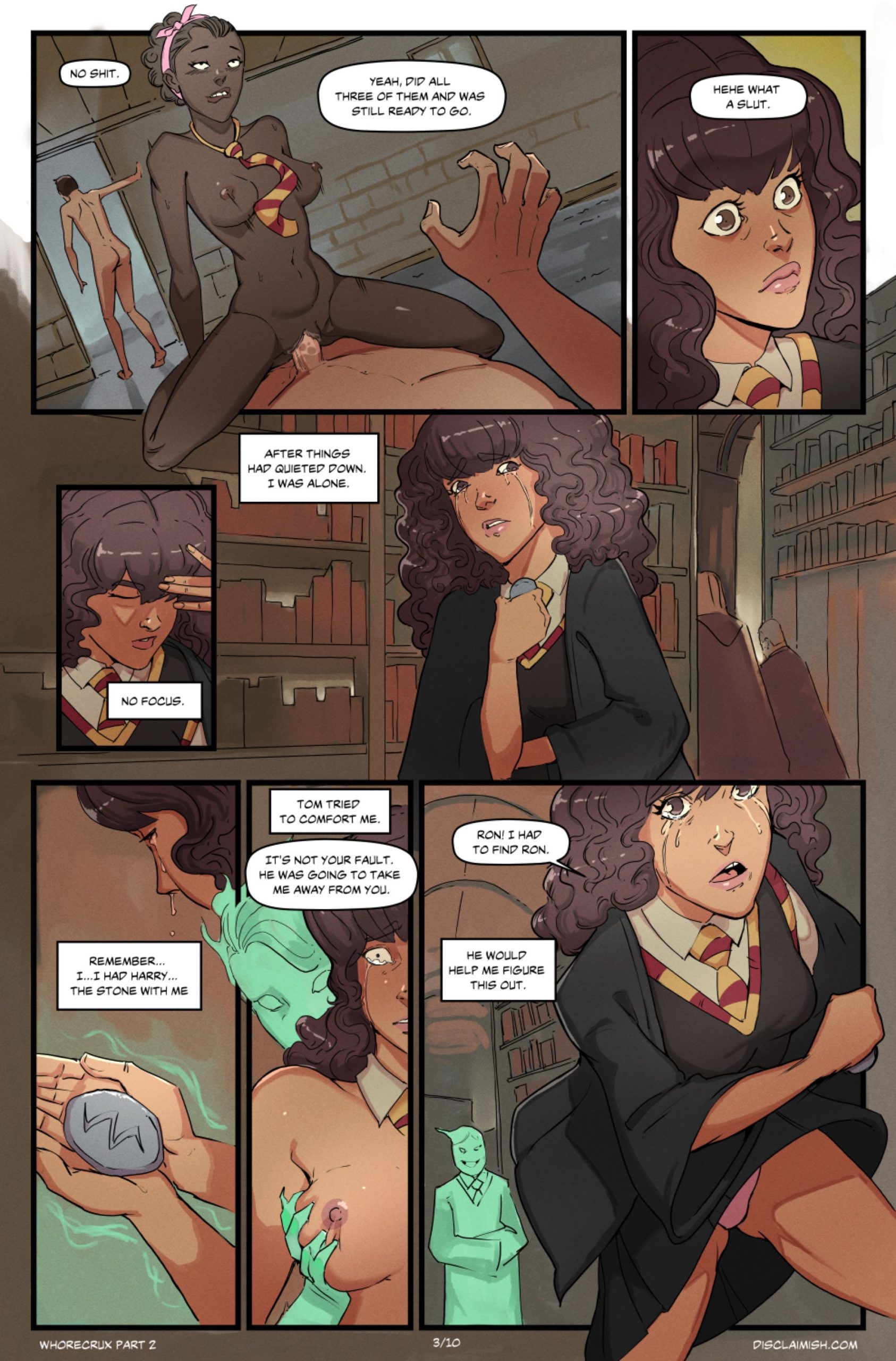 Hermione Granger And The Whorecrux (1-2) - Chapter 2