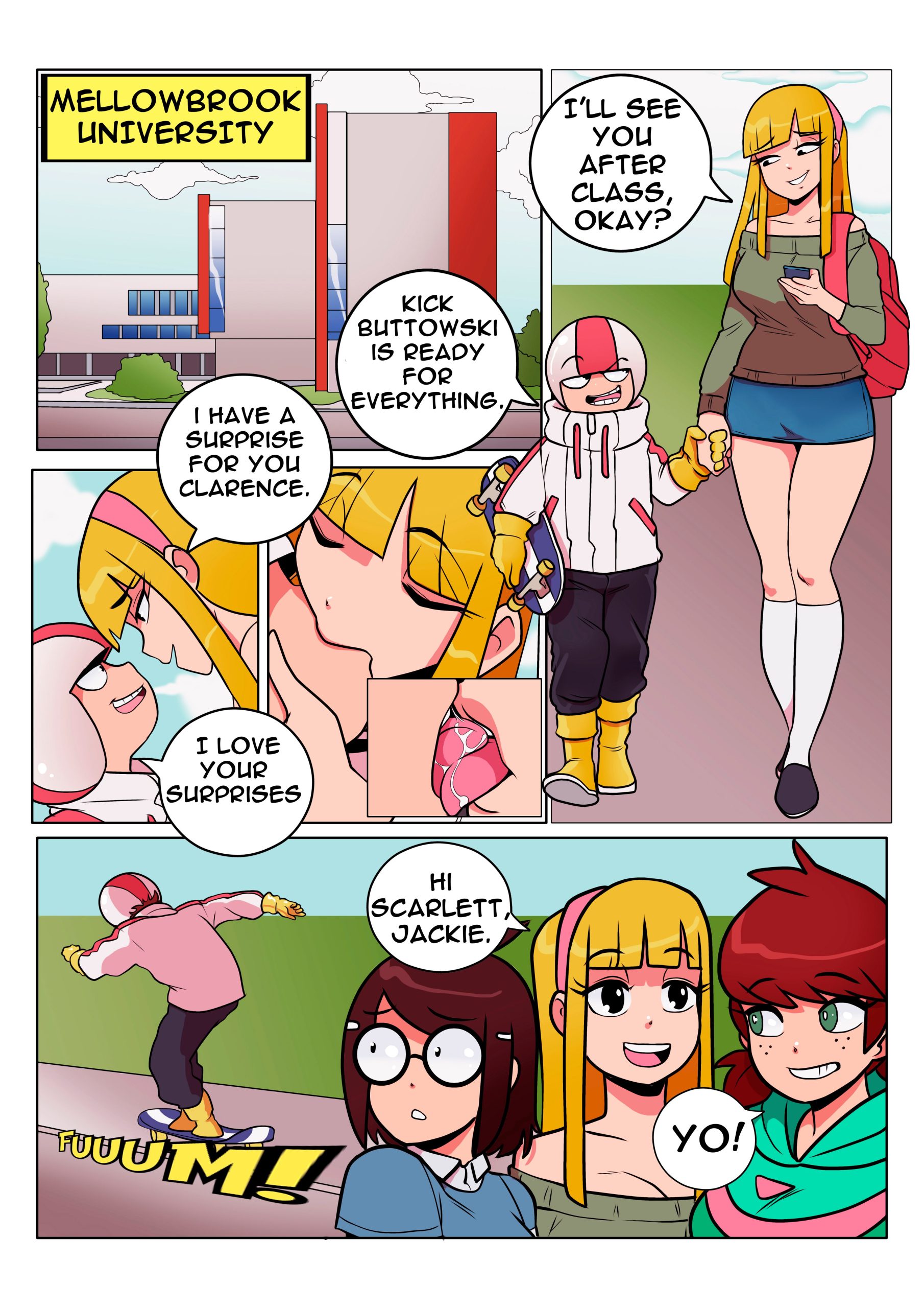 Kick Buttowski Knows Babes (1-2) - Chapter 1