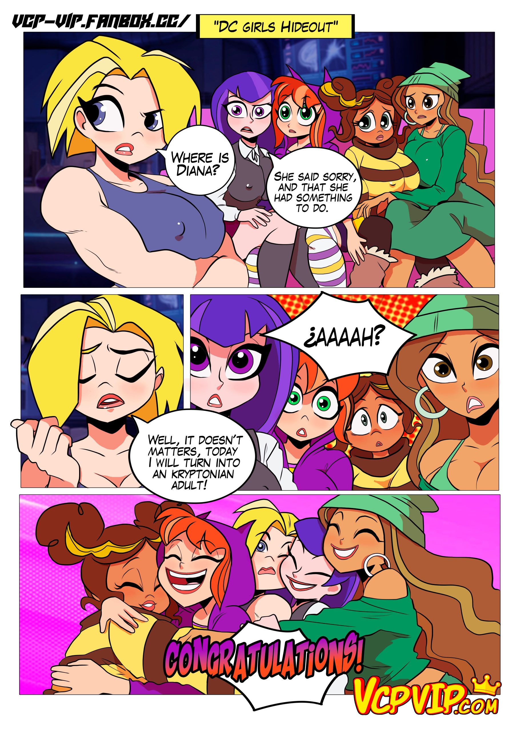 XXX SuperHero Girls - Chapter 1
