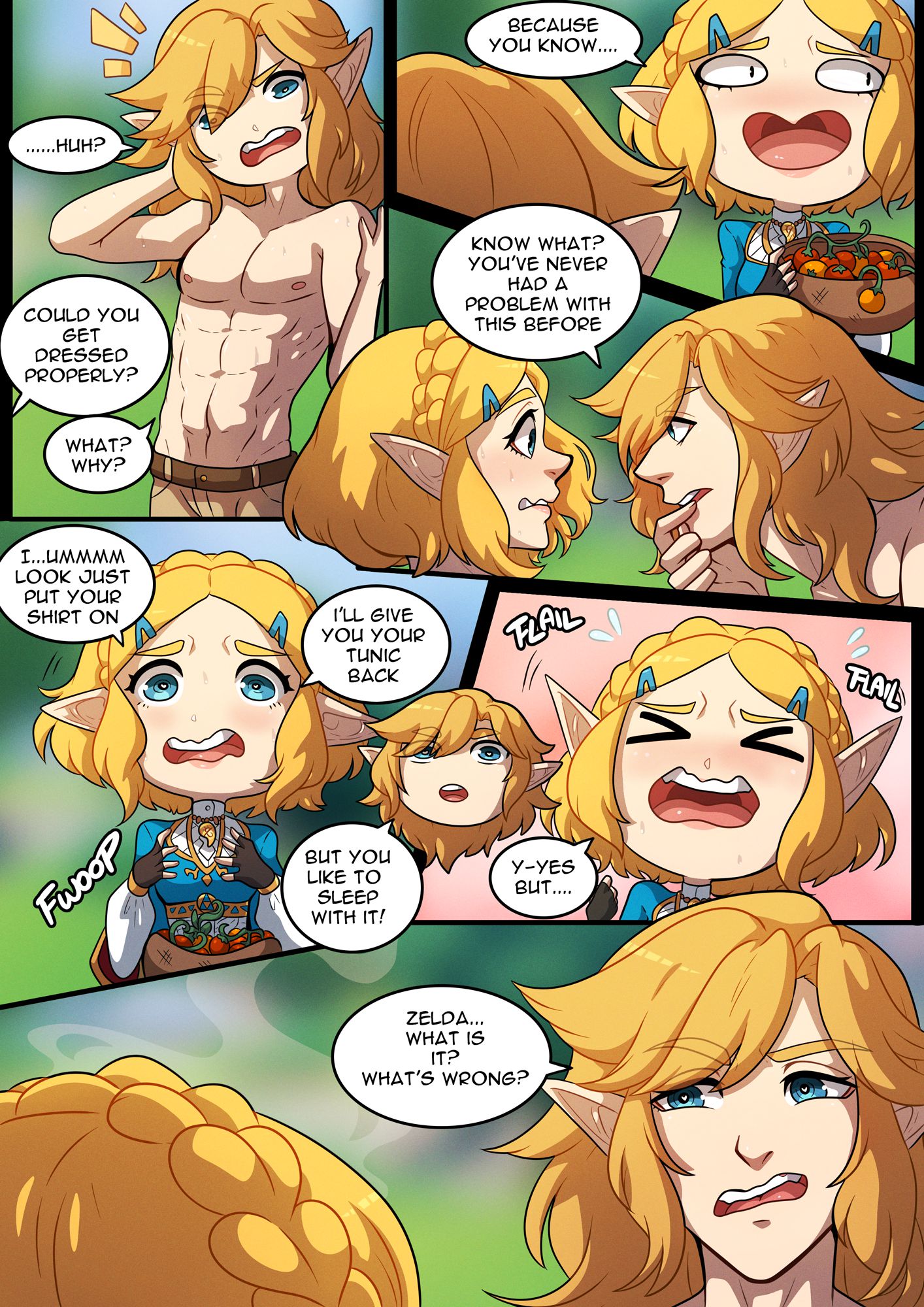 A Night With Zelda - Chapter 1