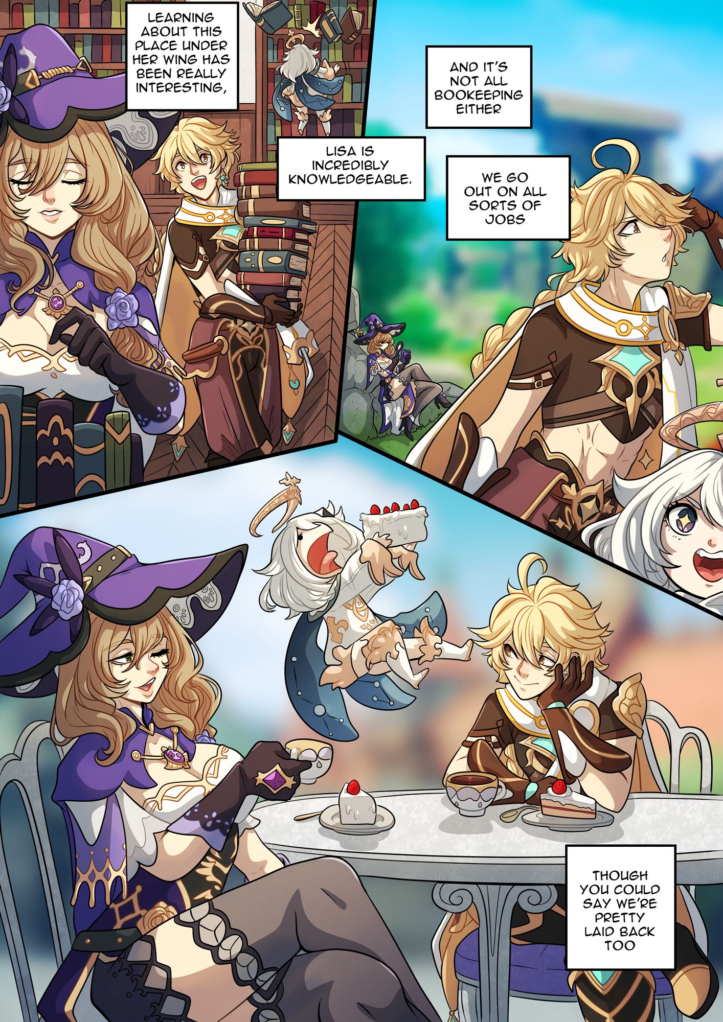 The Traveler’s Guide to Teyvat’s Heart – Lisa - Chapter 1