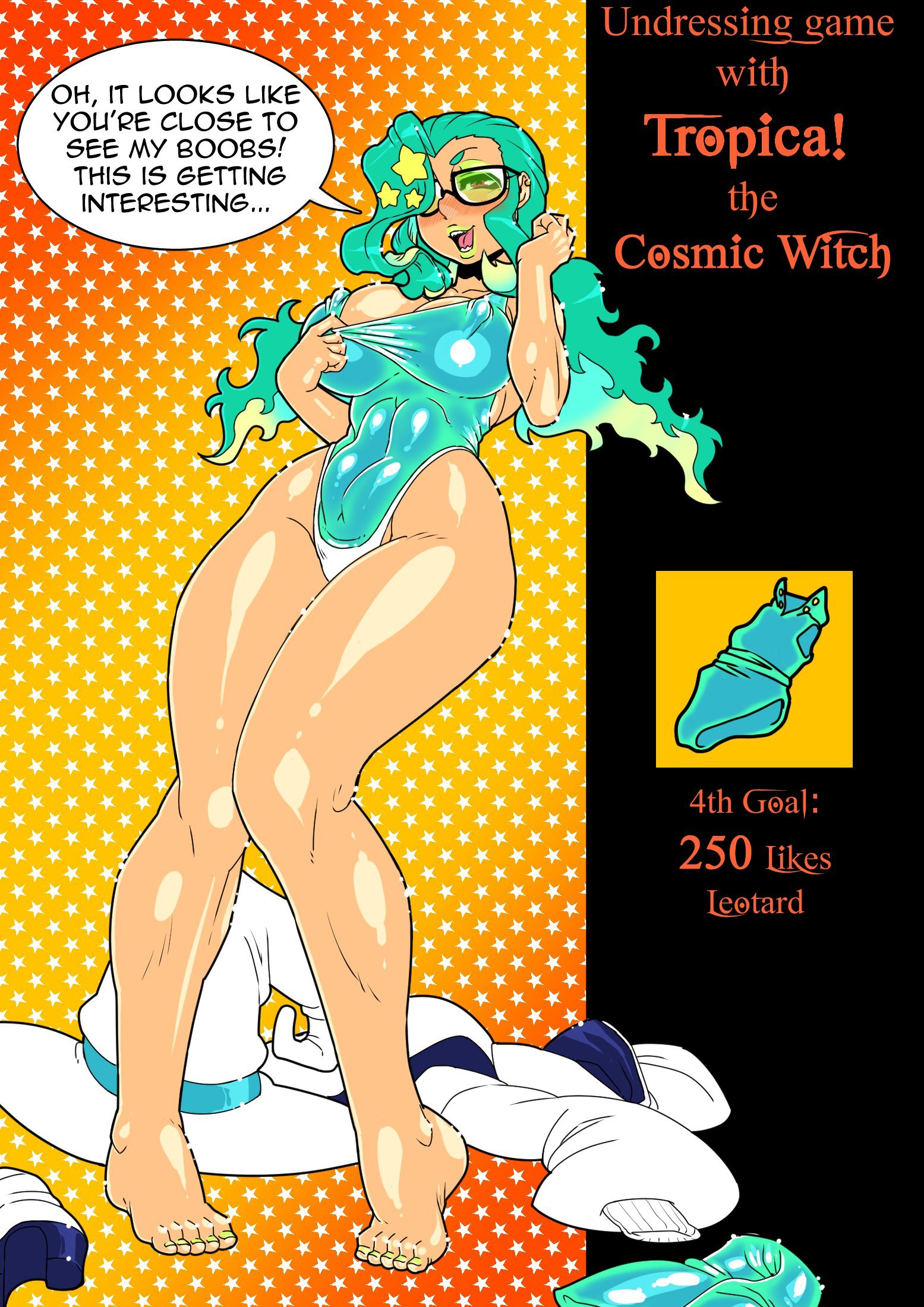 Undressing Game with Tropica the Cosmic Witch - Chapter 1