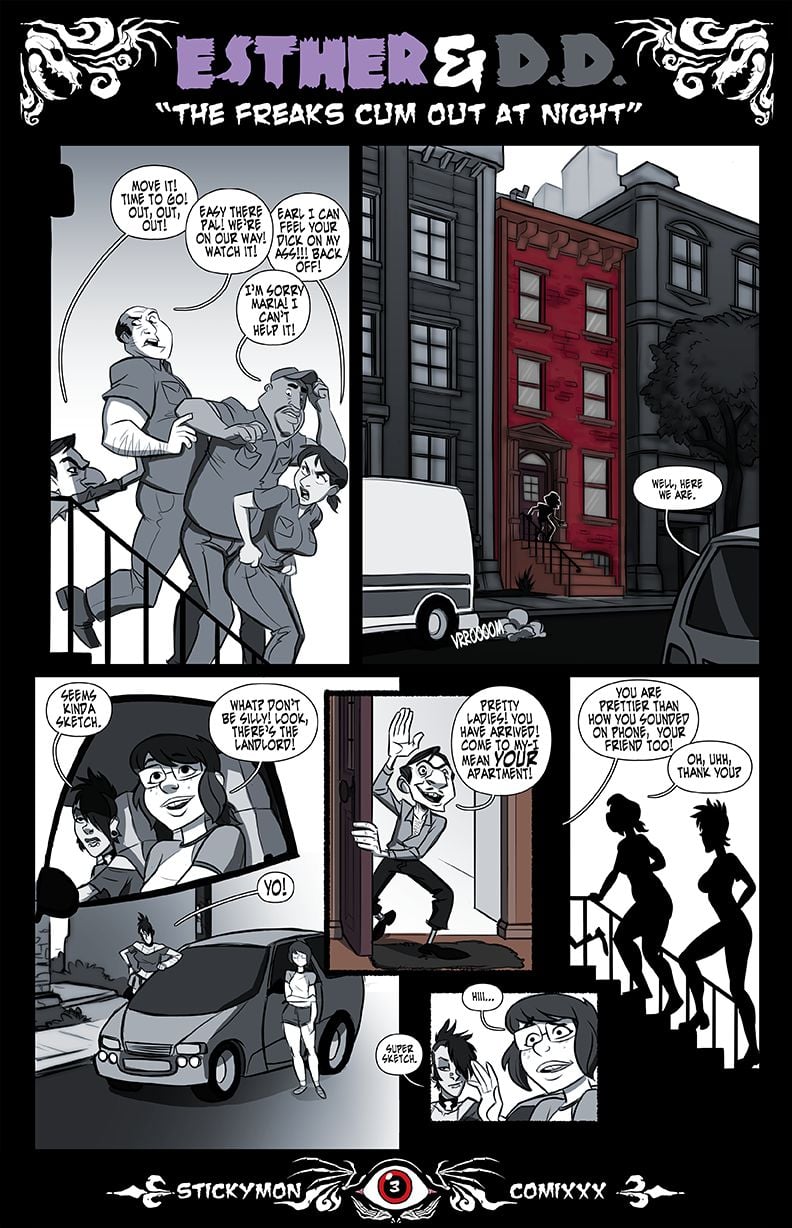 Esther & DD – The Freak Cum Out At Night - Chapter 1