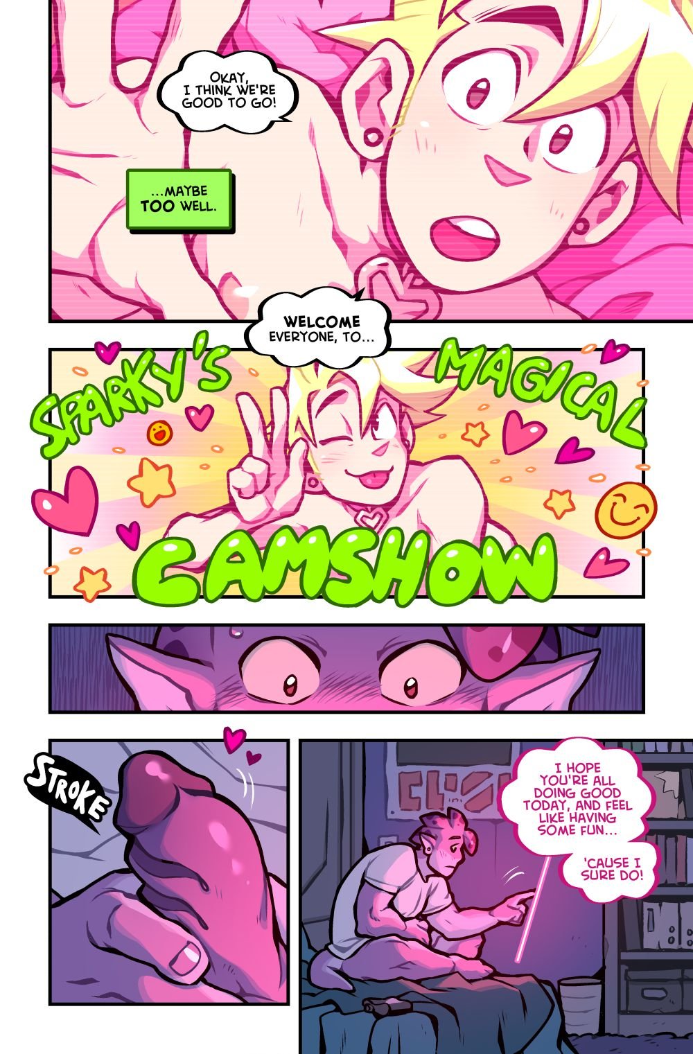 Sparky’s Magical Cam Show - Chapter 1