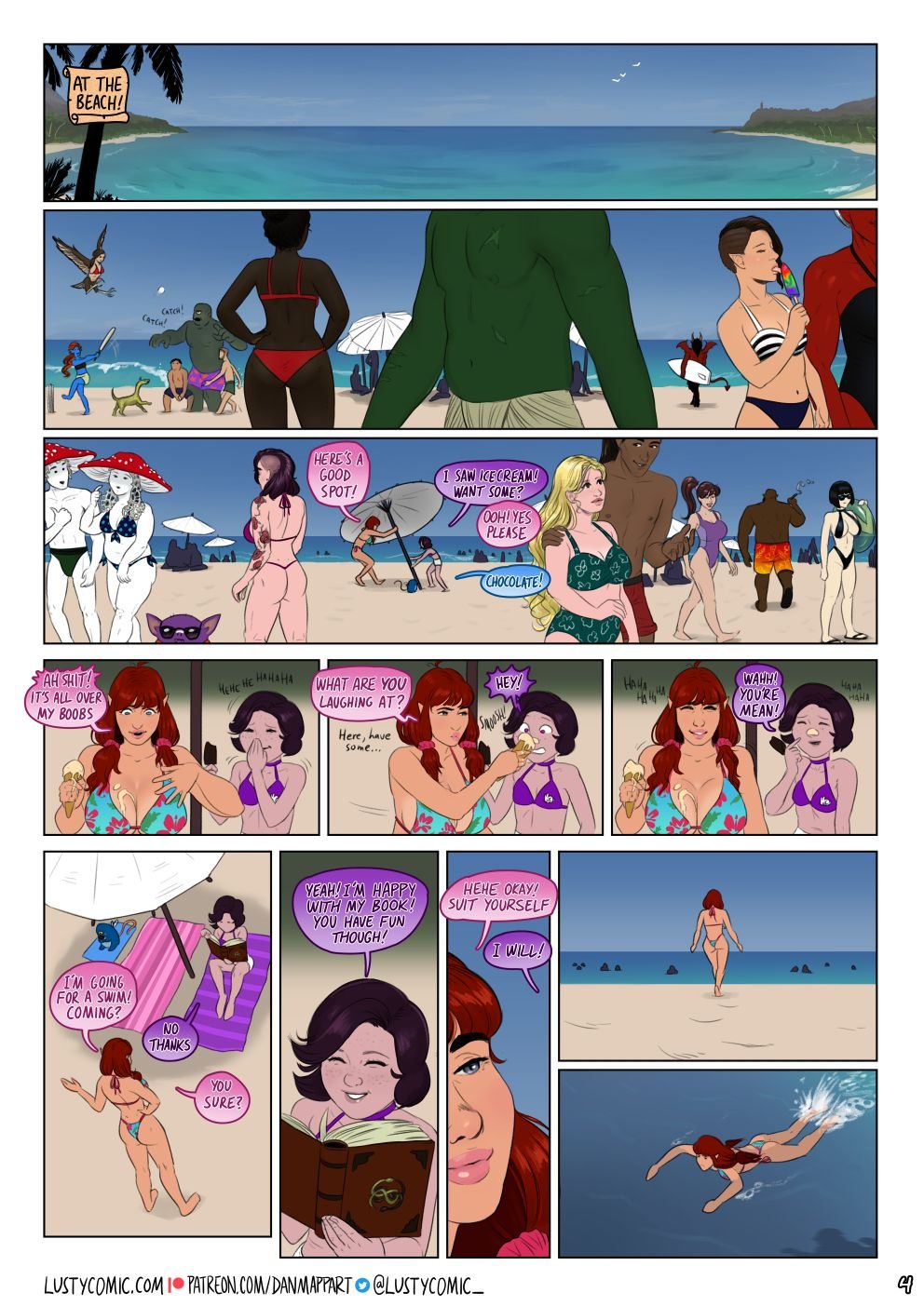 Lusty In Fantastic Breasts (1-4) - Chapter 4