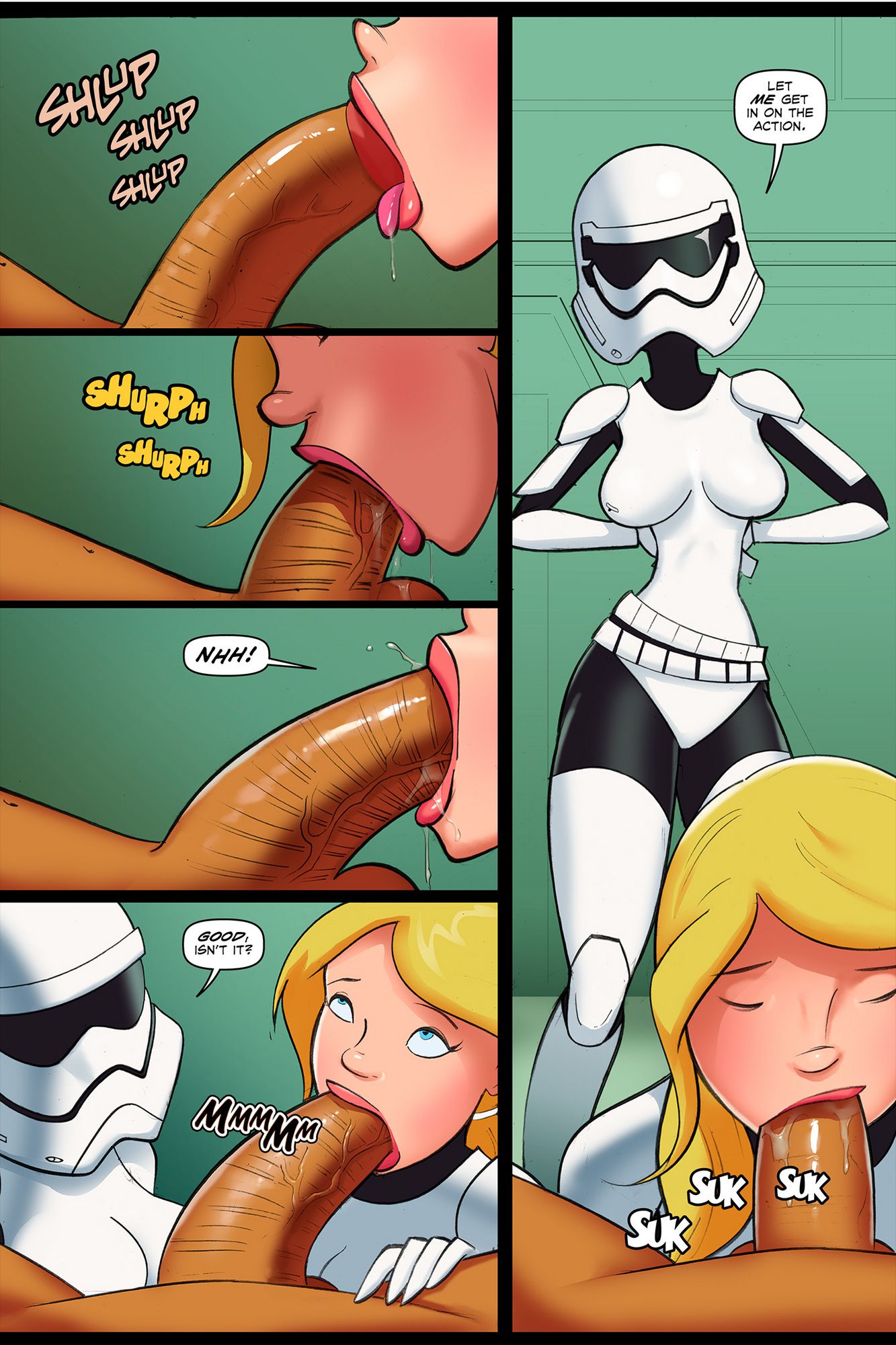 The Cock Awakens (1-2) - Chapter 1