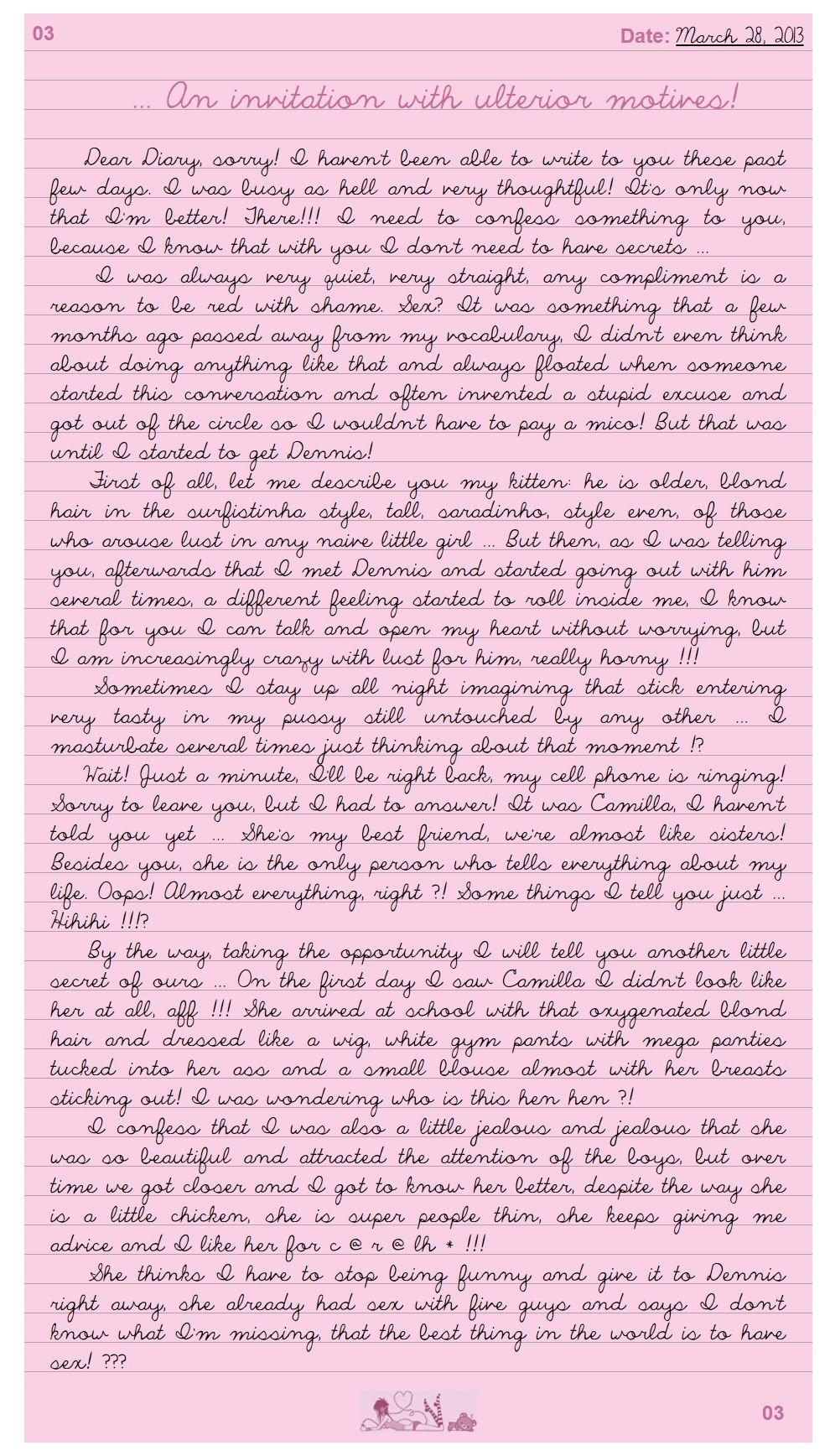 Leticia’s Diary - Chapter 1