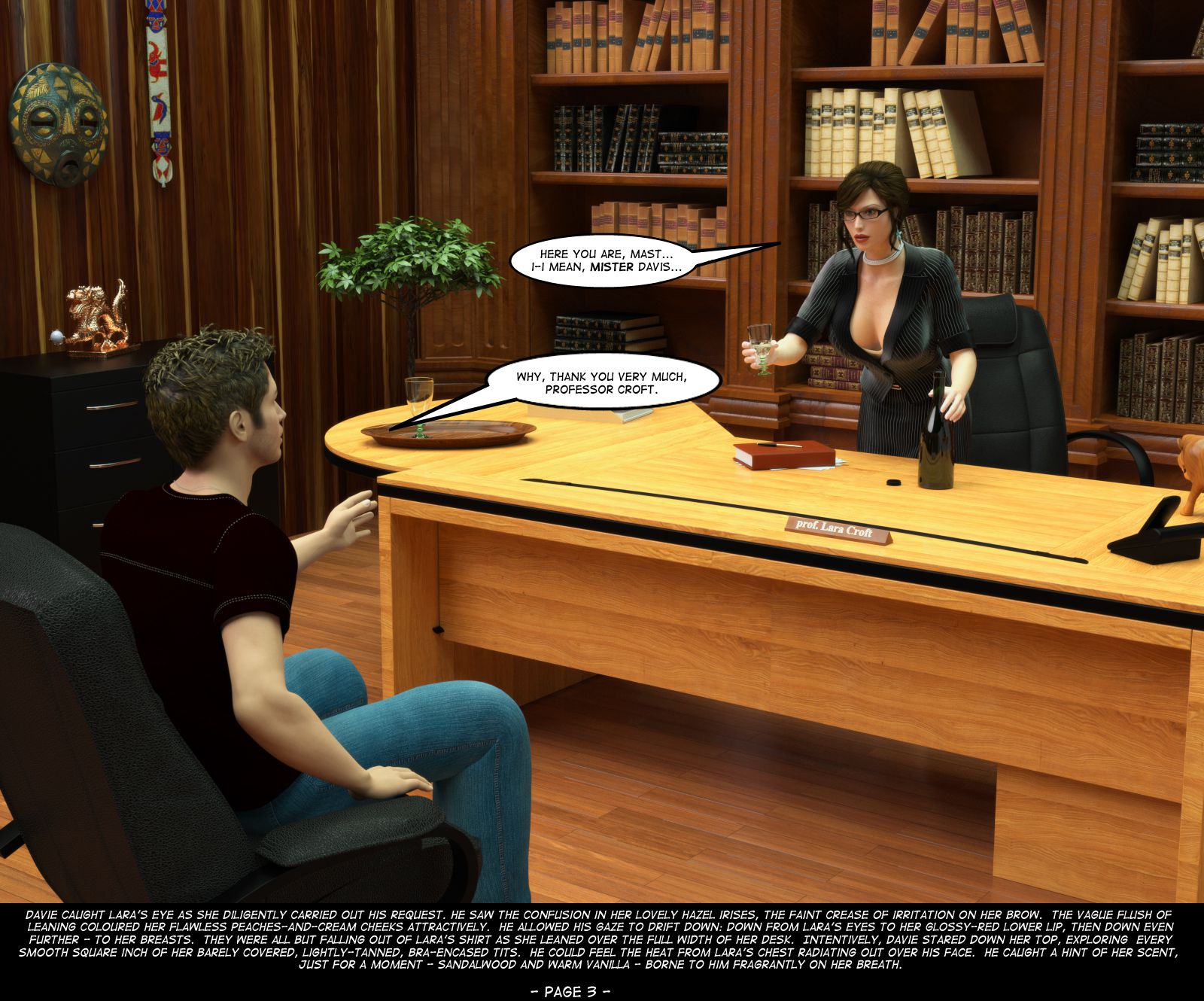 Professor Croft And The Eye Of Metate - Chapter 1