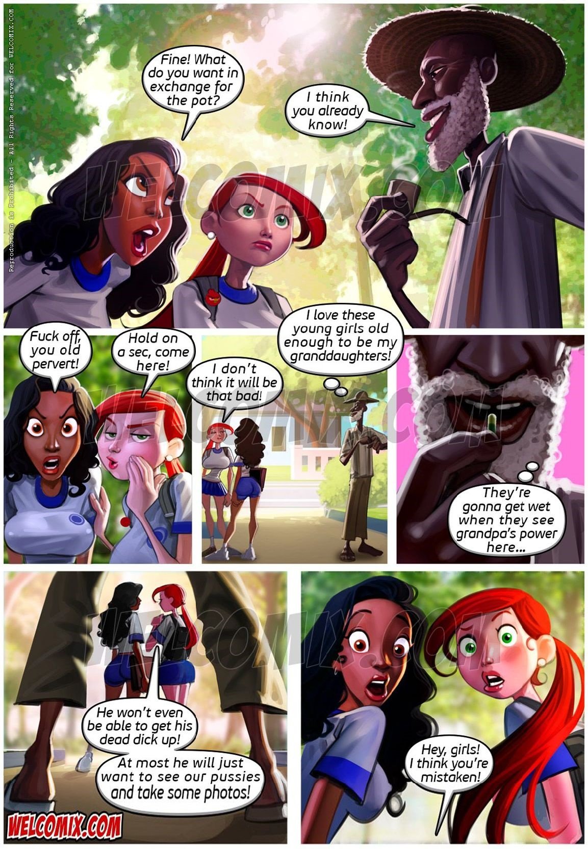 Old Geezers Of The Park - ch. 1-3