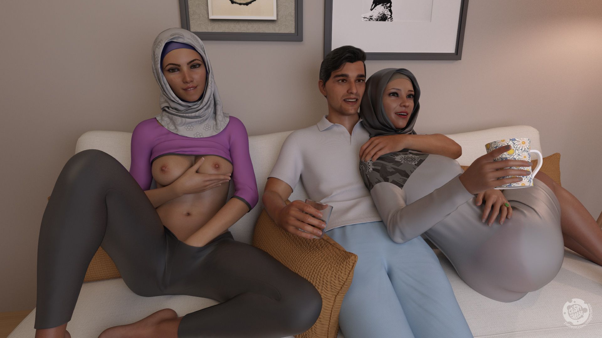 Night At The Living Room - Chapter 1