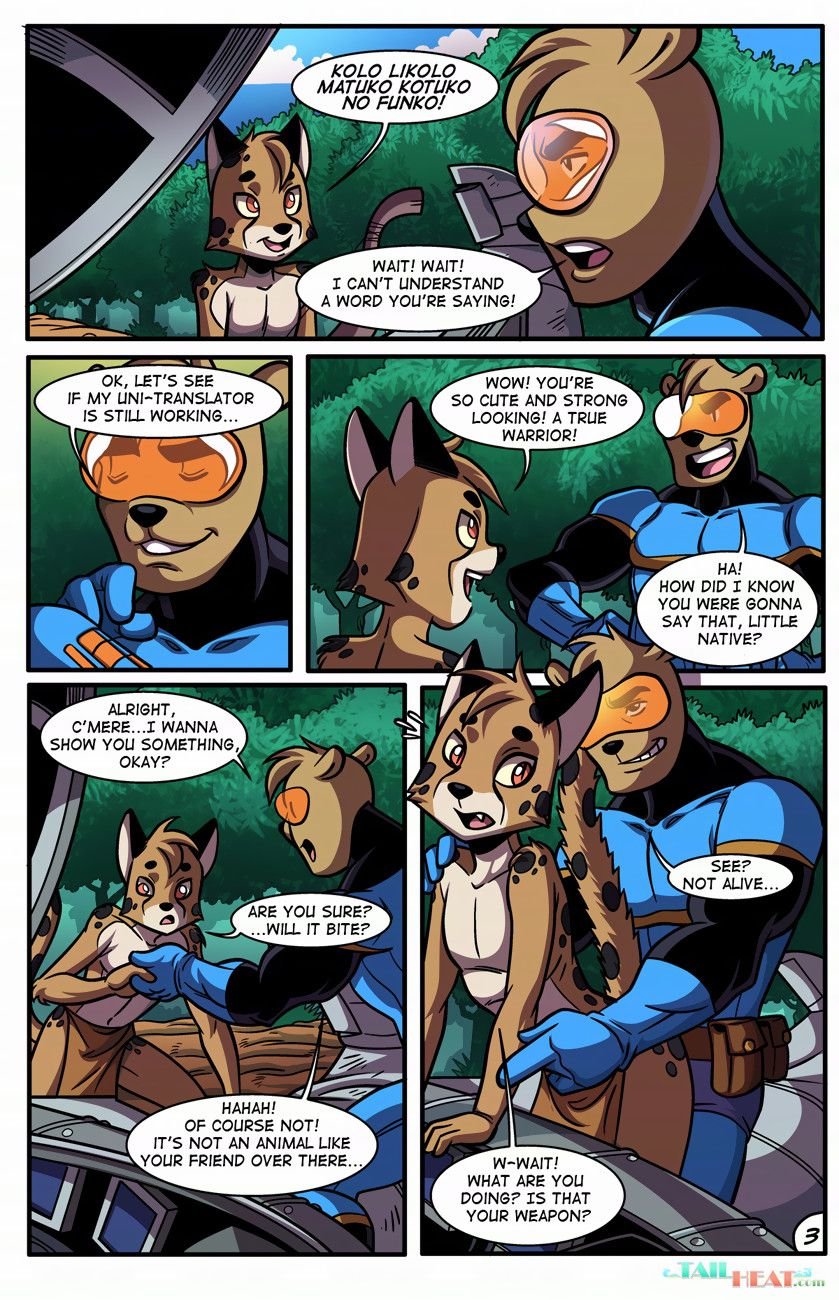 Space Man -vs- Savage Boy - Chapter 1