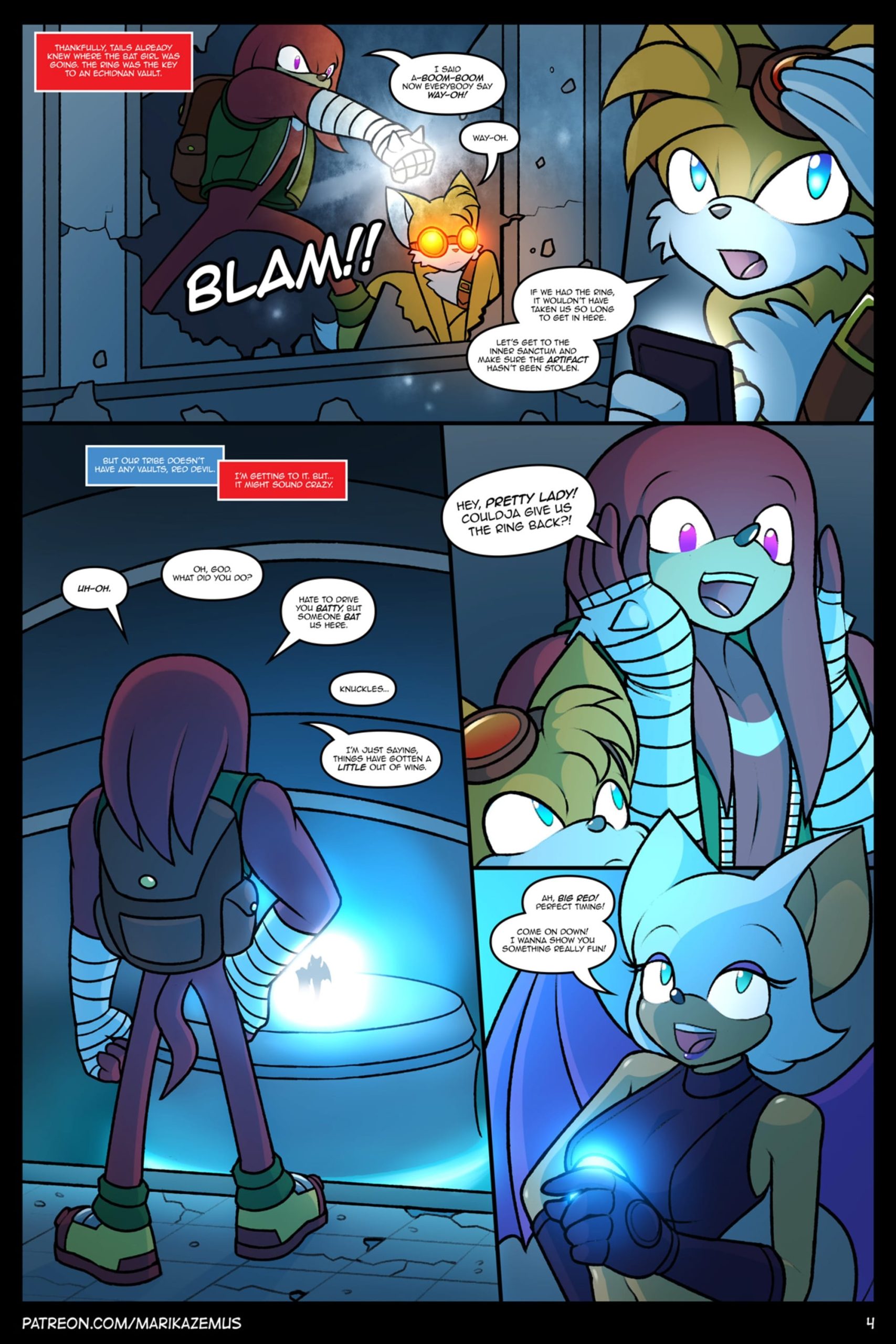 Sonic Boom: Echidna Nights - Chapter 1