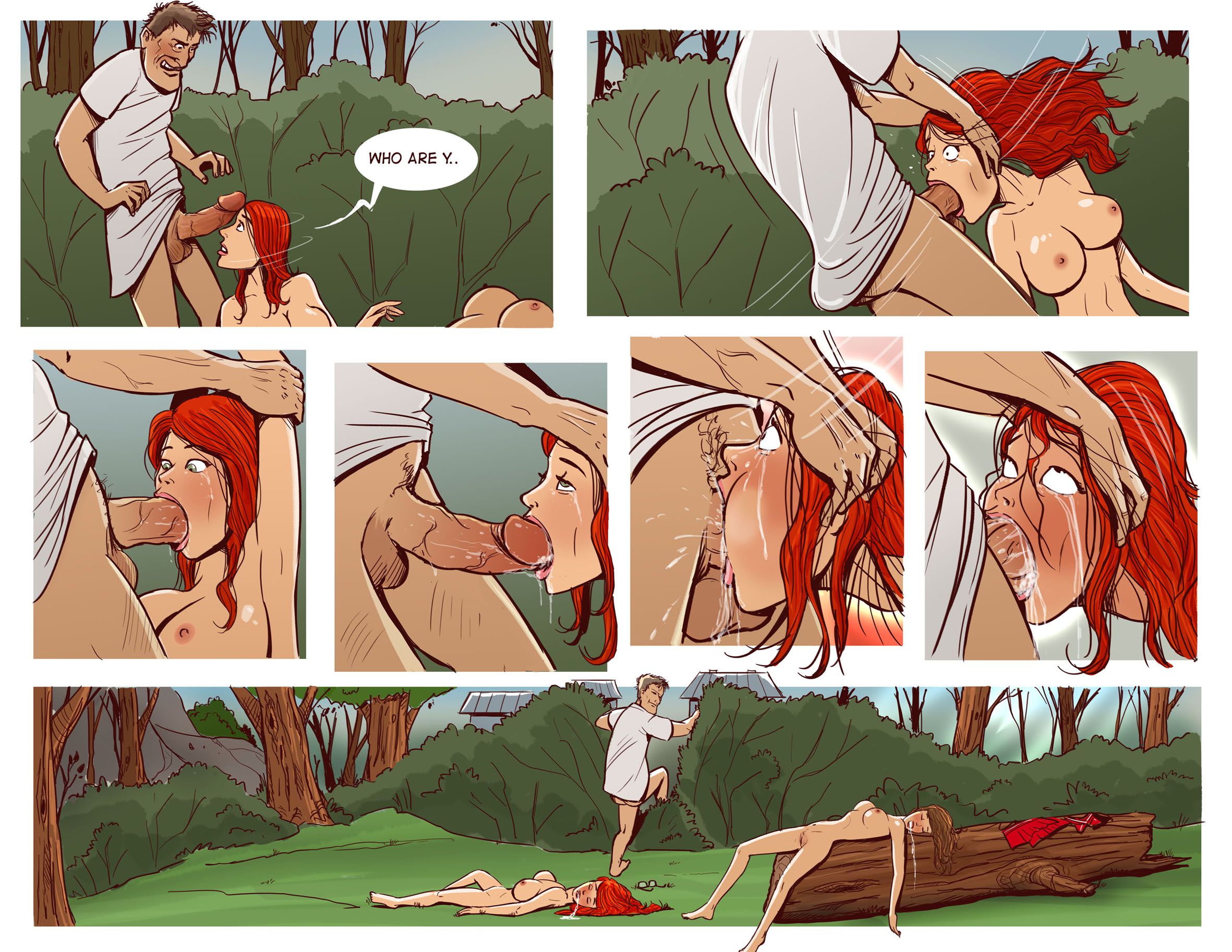 Cheerleader Camp Facefuck Massacre - Chapter 1