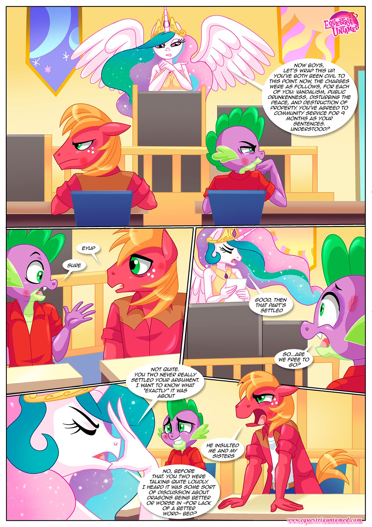 How Equestria Settles Disputes - Chapter 1