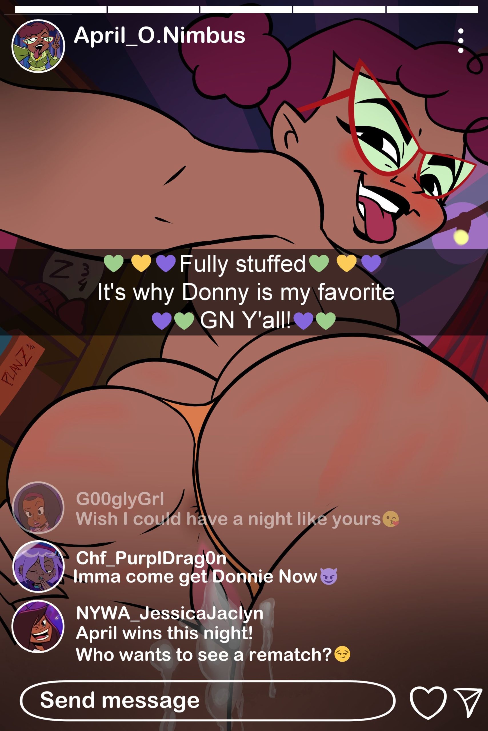 April x Donnie - Chapter 1