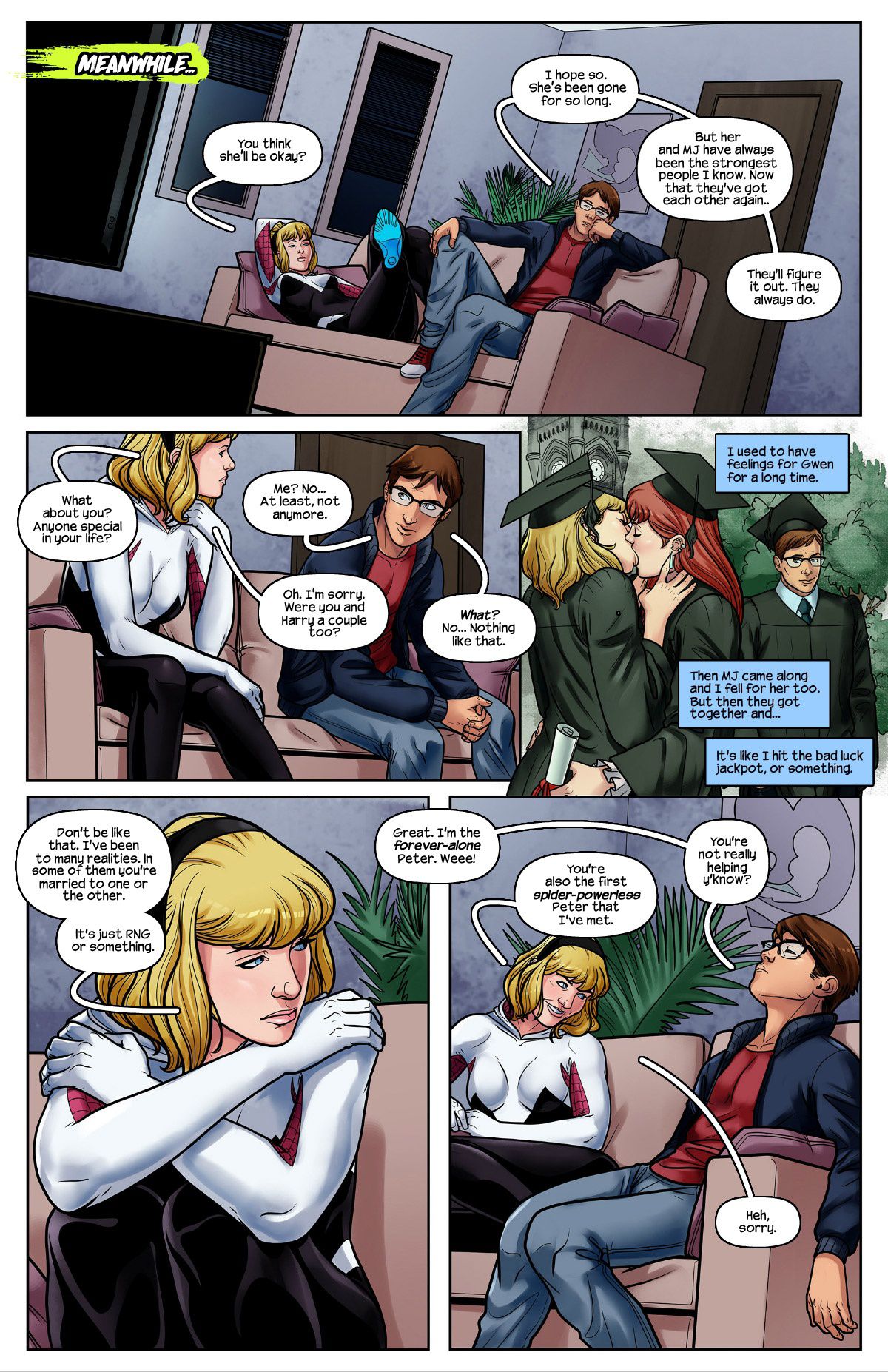 Ghost Spider VS. Green Goblin - Chapter 1