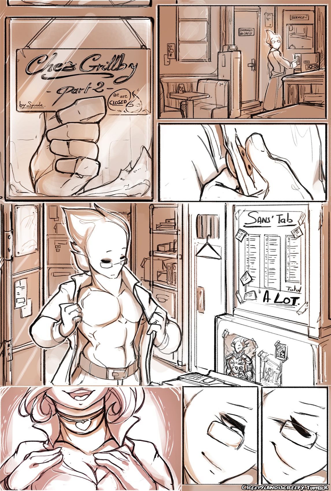 Chez Grillby - Chapter 1