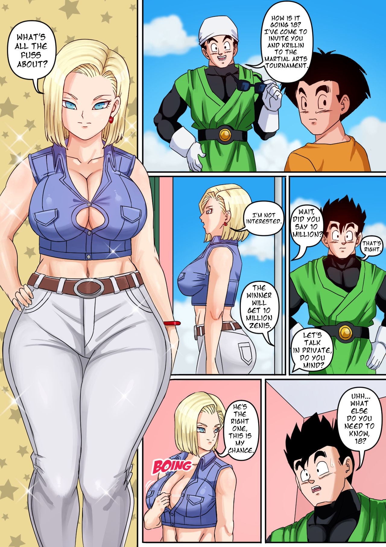 Android 18 And Gohan (1-3) - Chapter 1